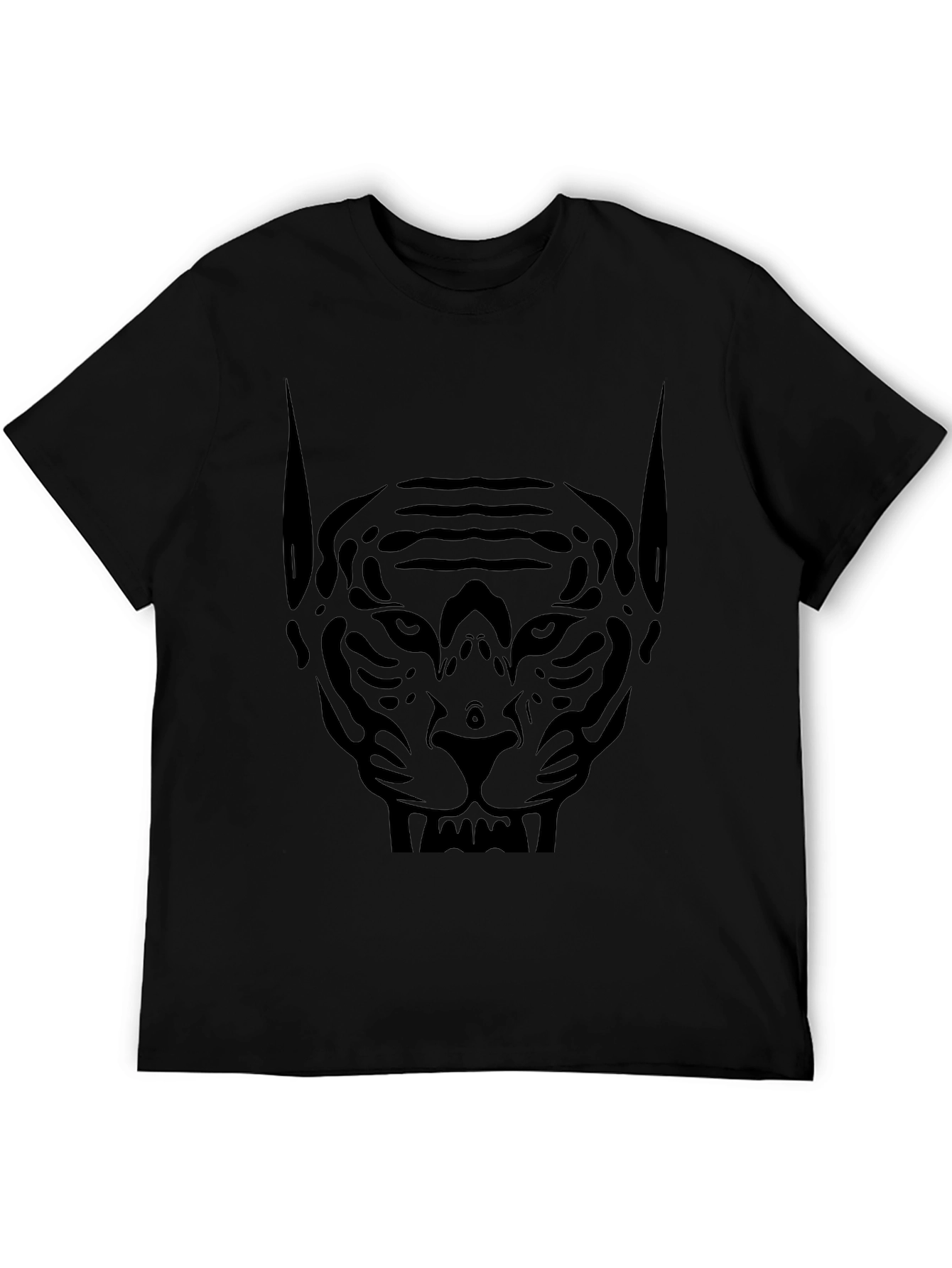 Black Panther Face Graphic T-Shirt