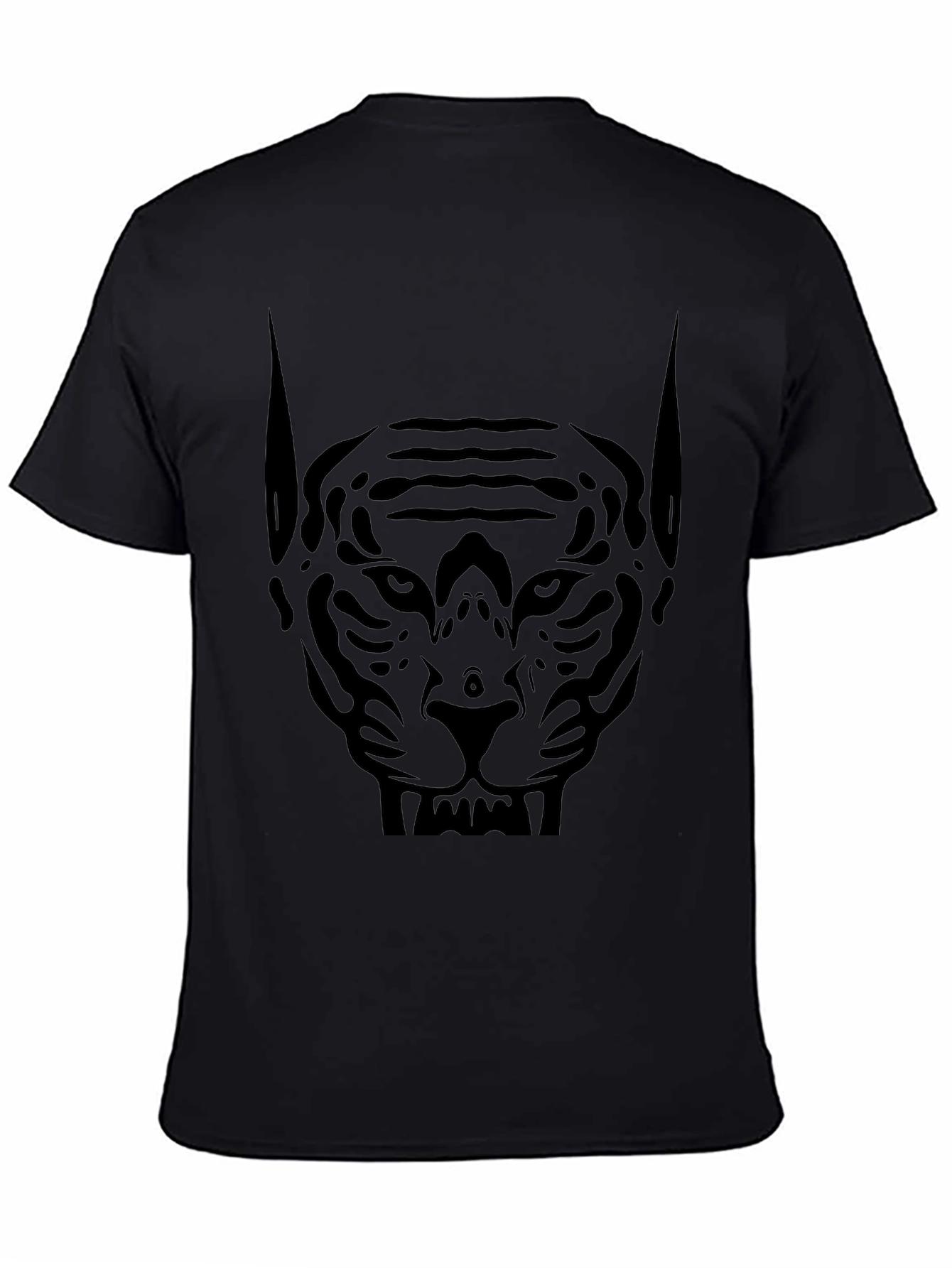 Black Panther Face Graphic T-Shirt