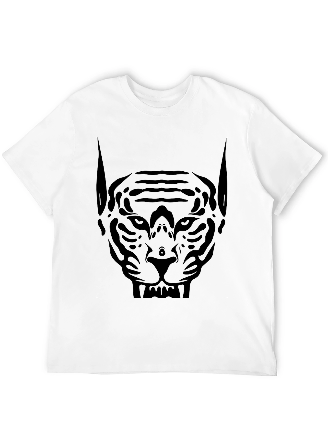 Black Panther Face Graphic T-Shirt