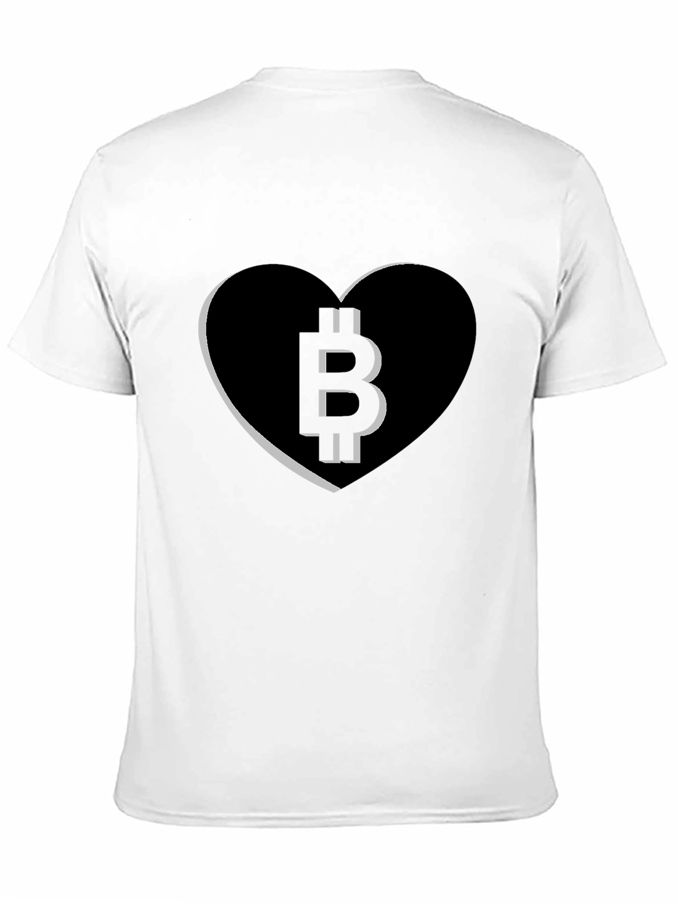 Bitcoin Heart Tee - Crypto Love T-Shirt