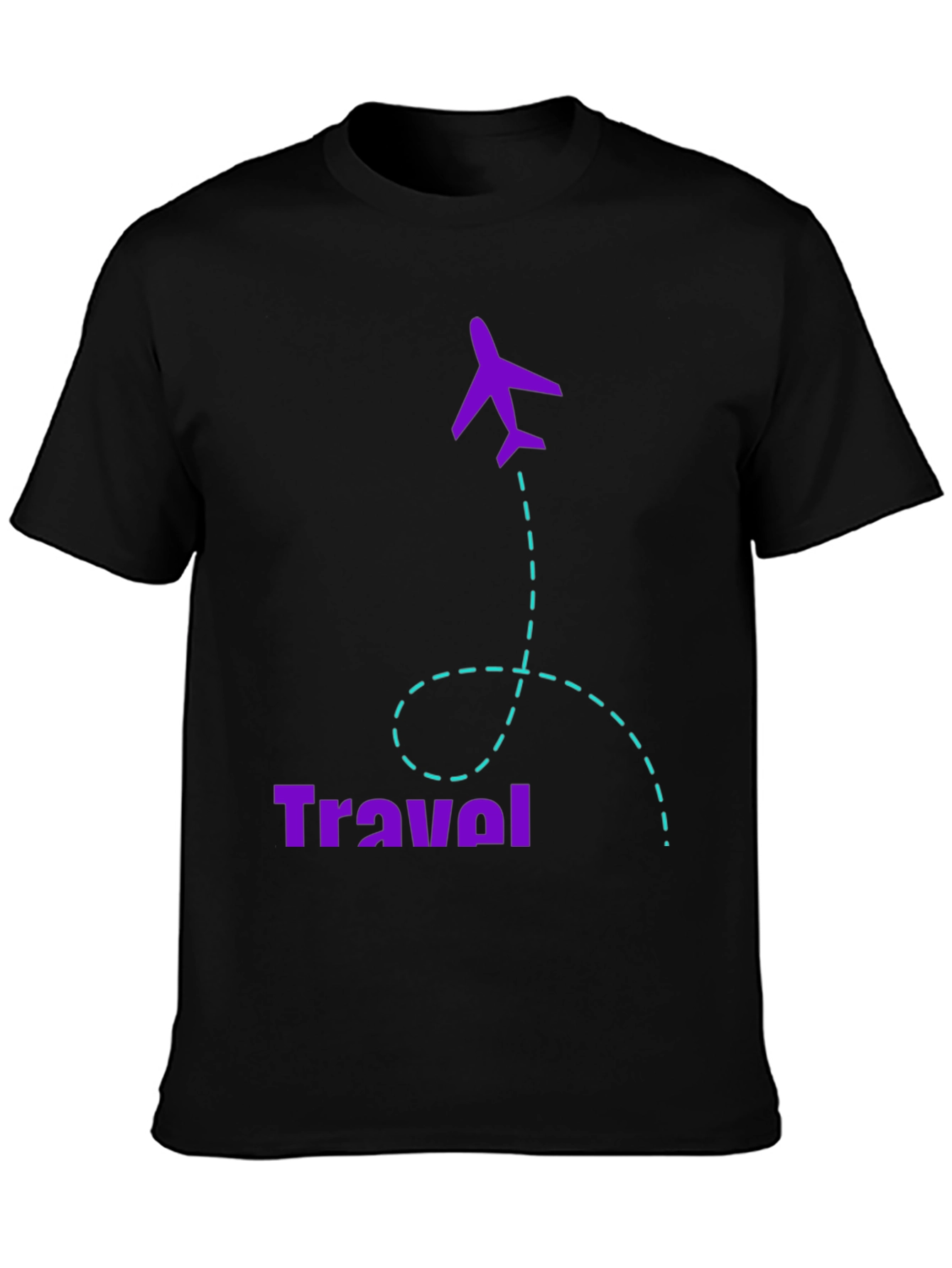 Travel Graphic Tee - Airplane Vacation T-Shirt