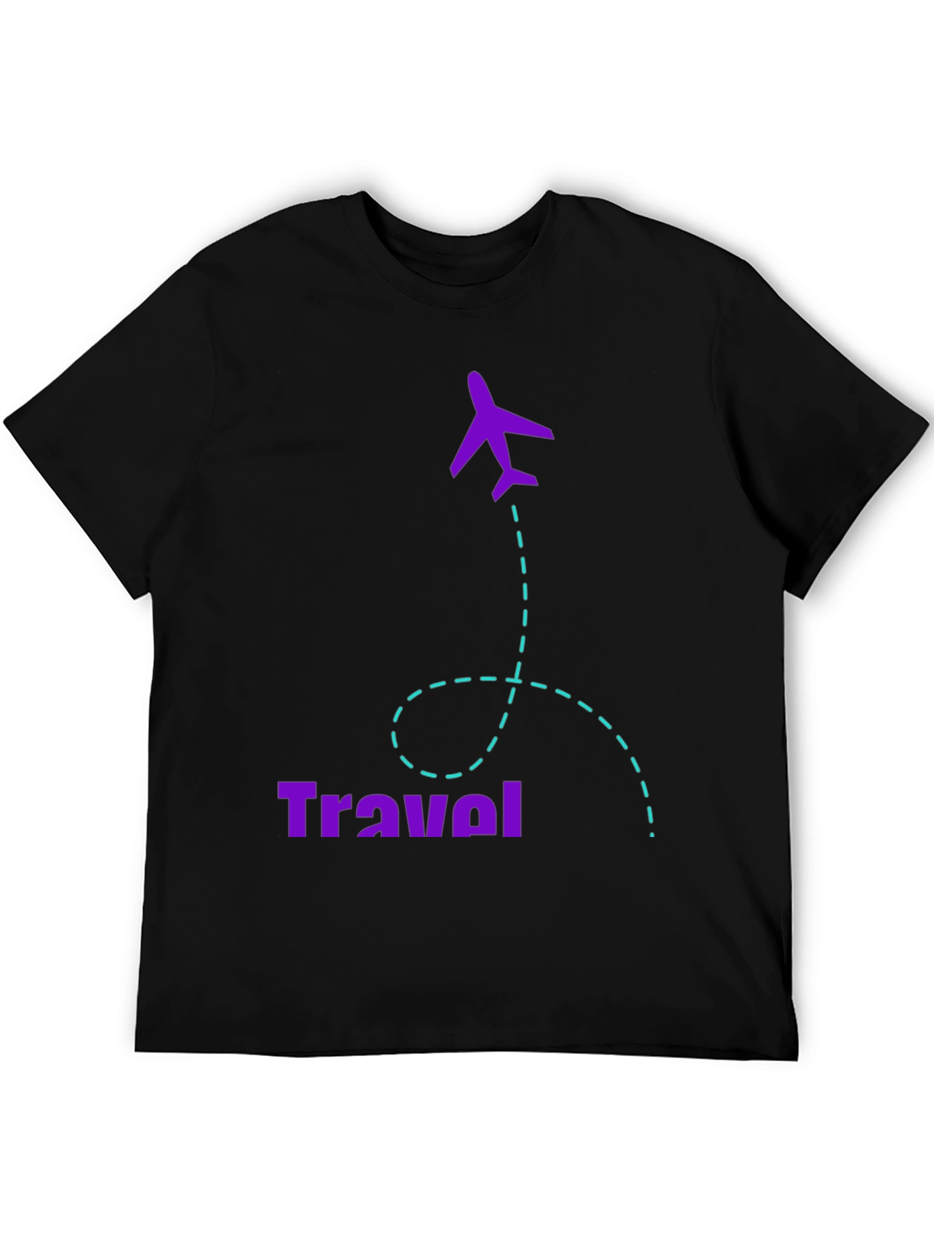 Travel Graphic Tee - Airplane Vacation T-Shirt