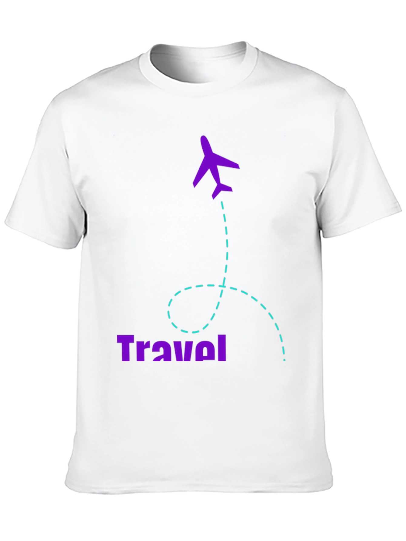 Travel Graphic Tee - Airplane Vacation T-Shirt