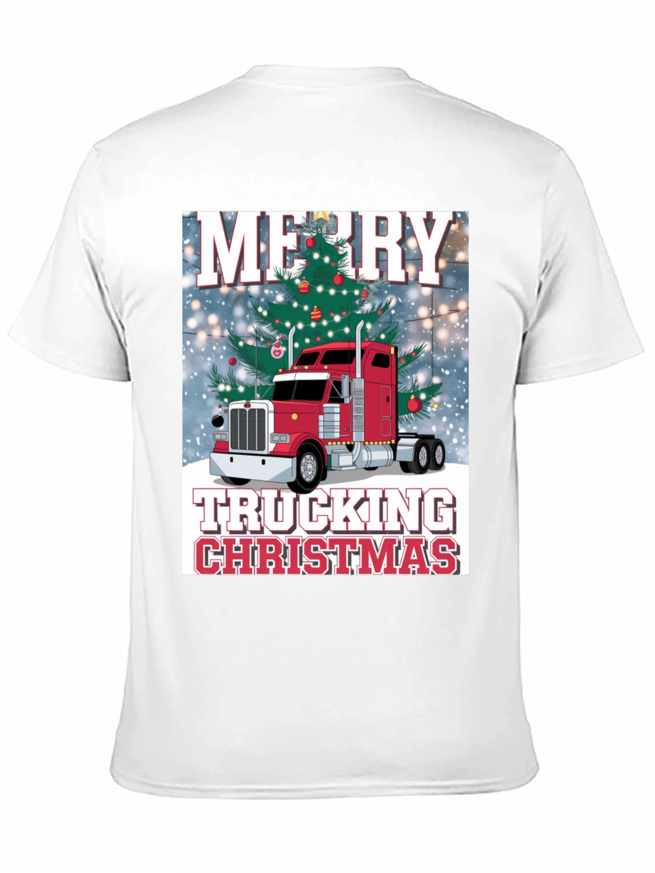 Merry Trucking Christmas T-Shirt