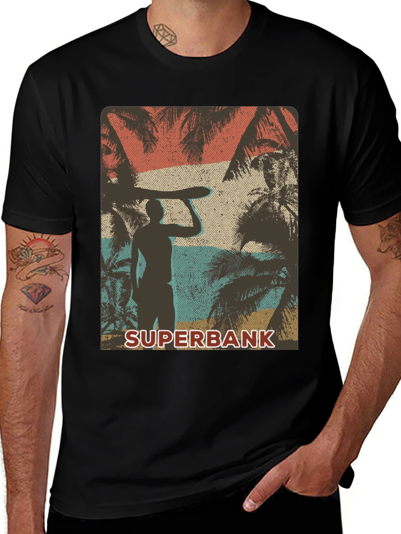 Superbank Palm Beach Surf T-Shirt