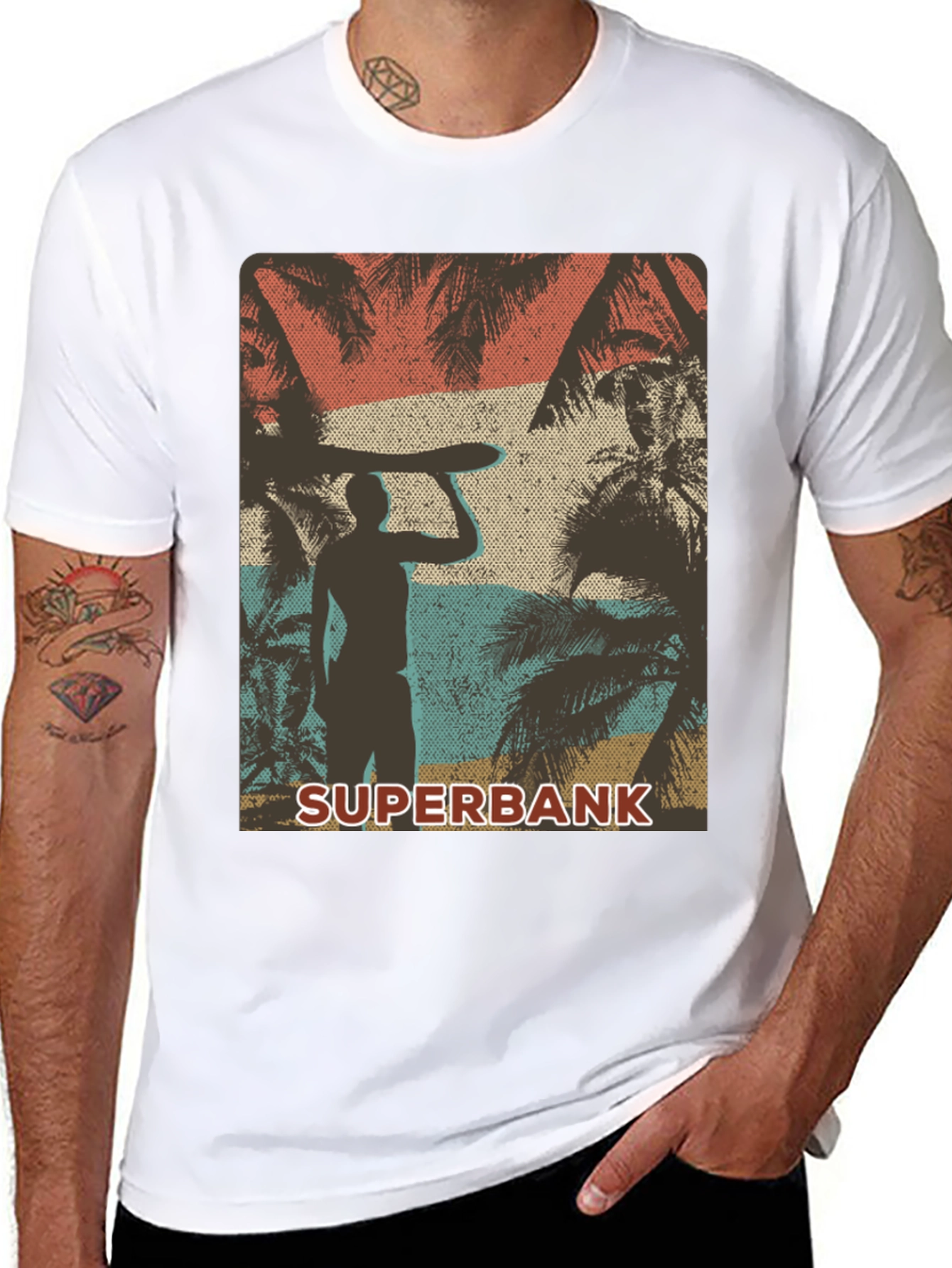Superbank Palm Beach Surf T-Shirt