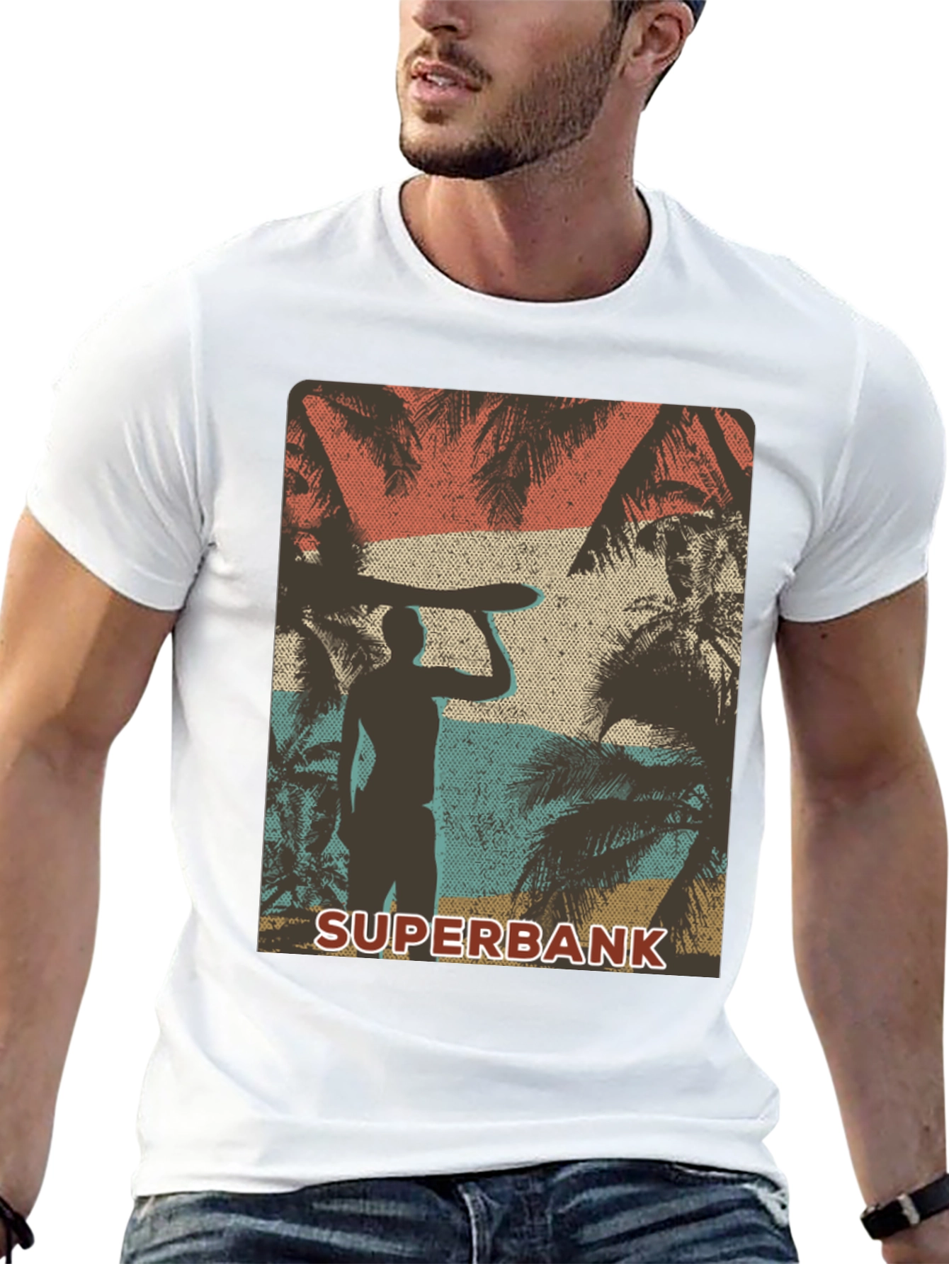 Superbank Palm Beach Surf T-Shirt