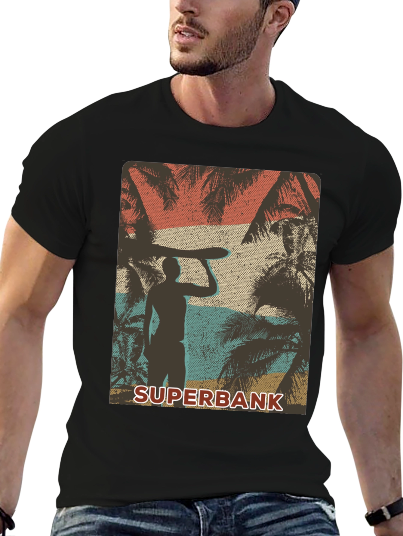 Superbank Palm Beach Surf T-Shirt