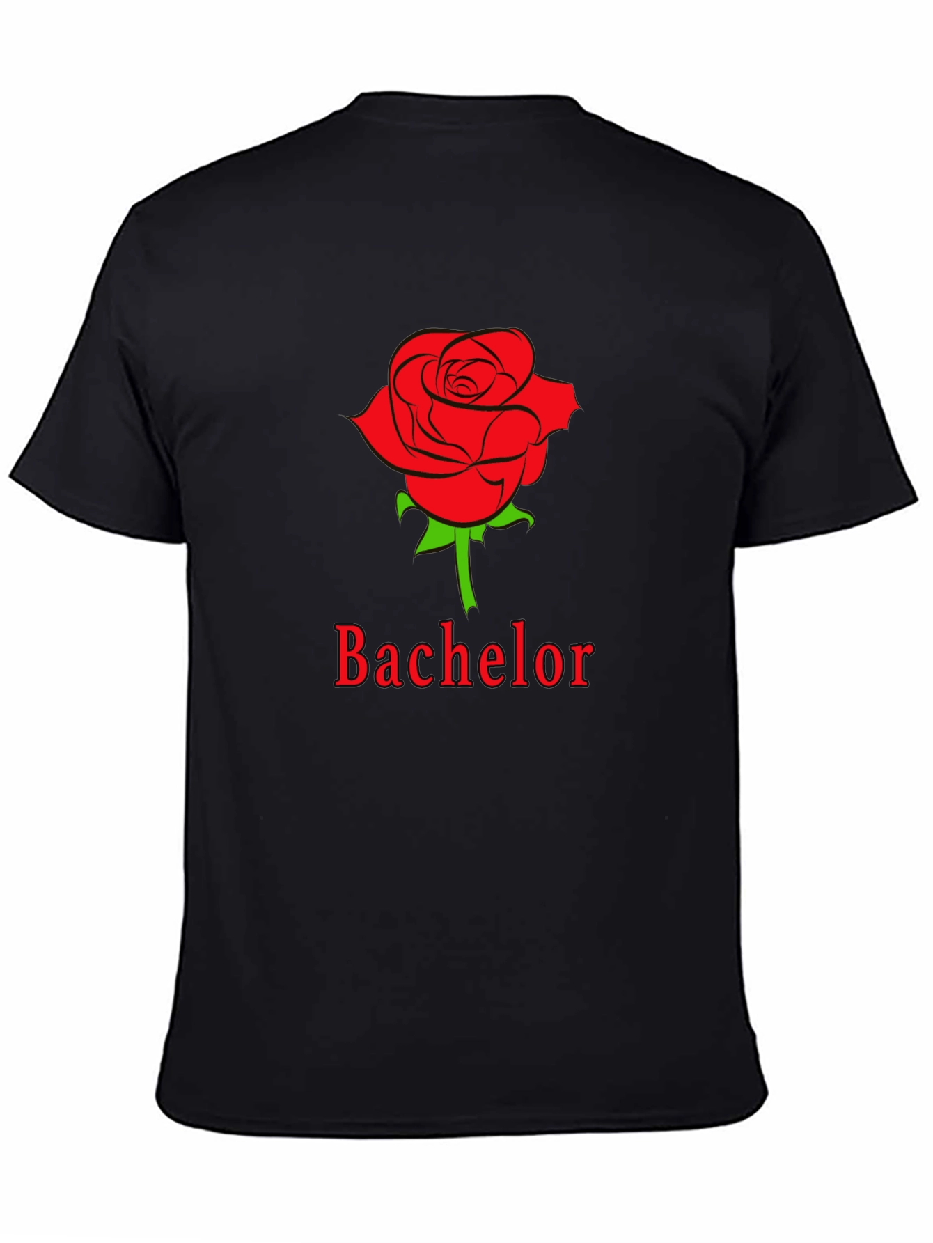 Bachelor Rose Graphic Tee - Stylish Casual Wear