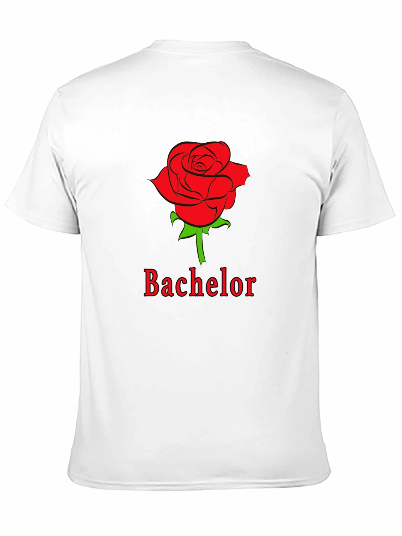 Bachelor Rose Graphic Tee - Stylish Casual Wear