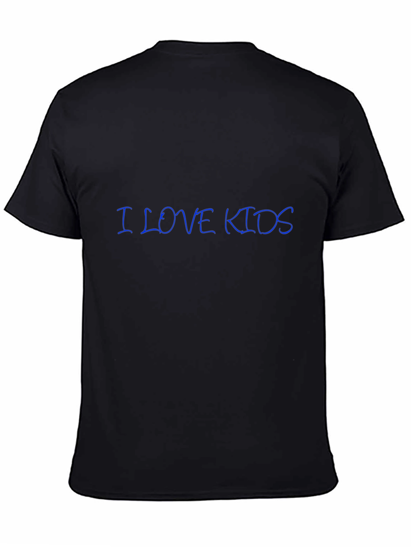 I Love Kids Black T-Shirt