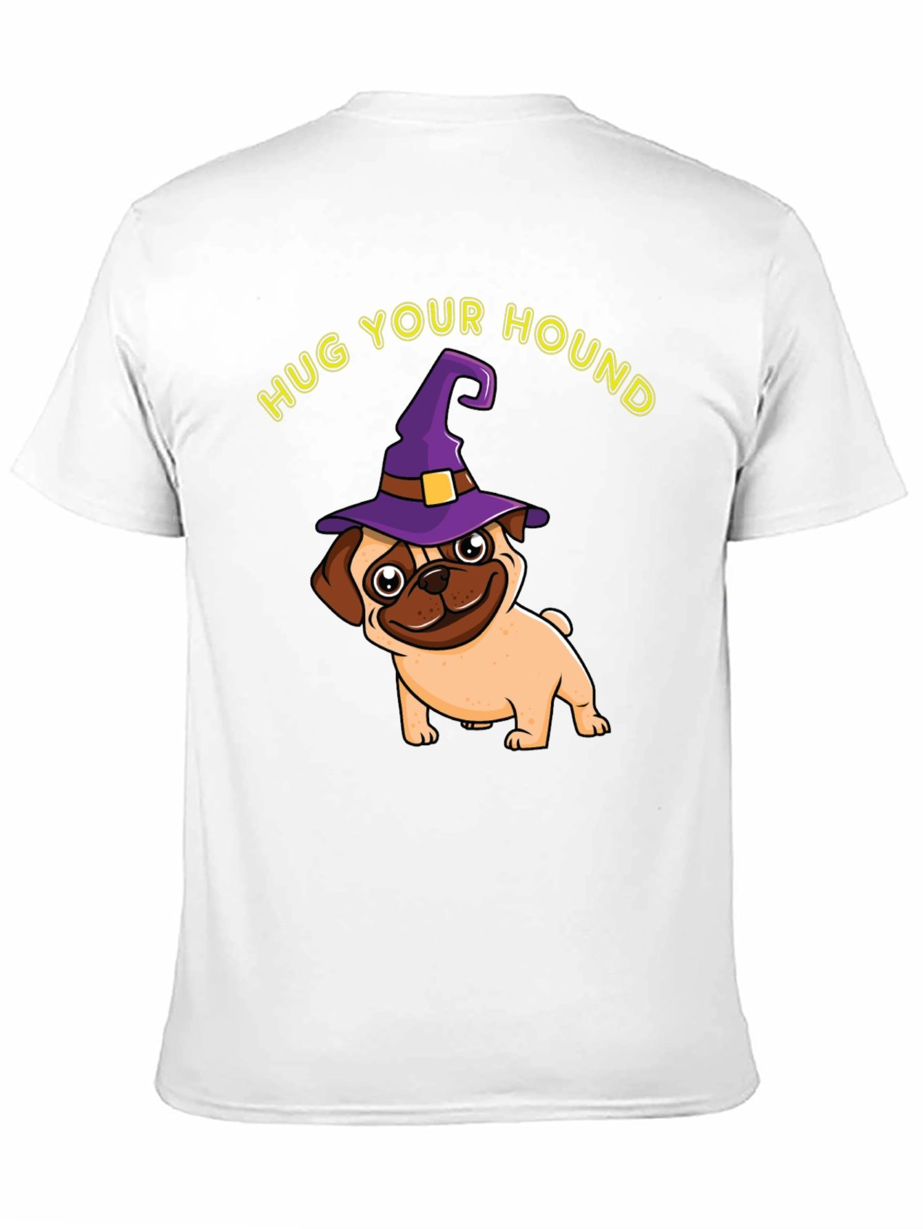 Hug Your Hound Pug Halloween T-Shirt