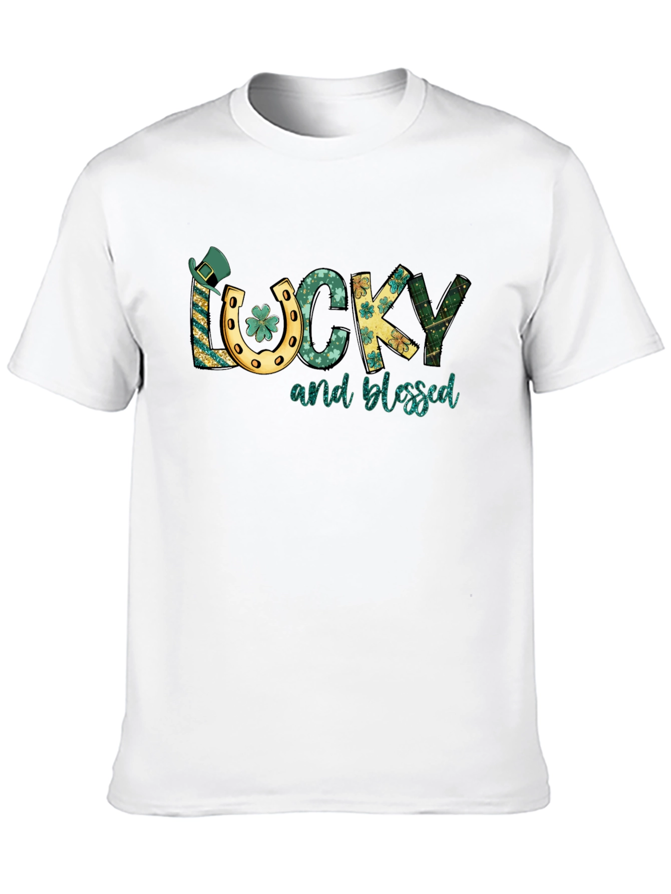 Lucky and Blessed St. Patricks Day T-Shirt