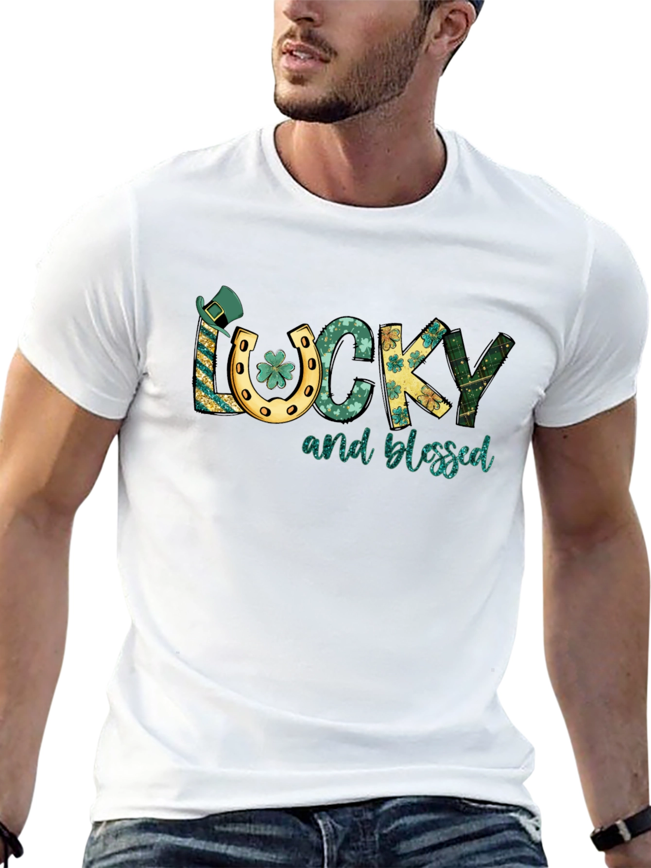Lucky and Blessed St. Patricks Day T-Shirt