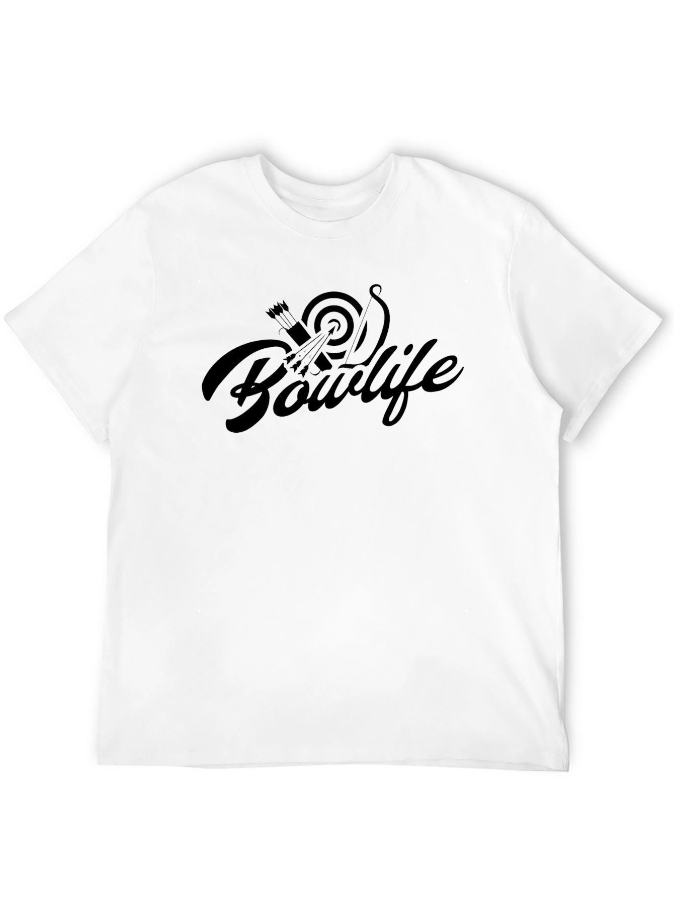 Bowlife Black T-Shirt - Archery Inspired Graphic Tee