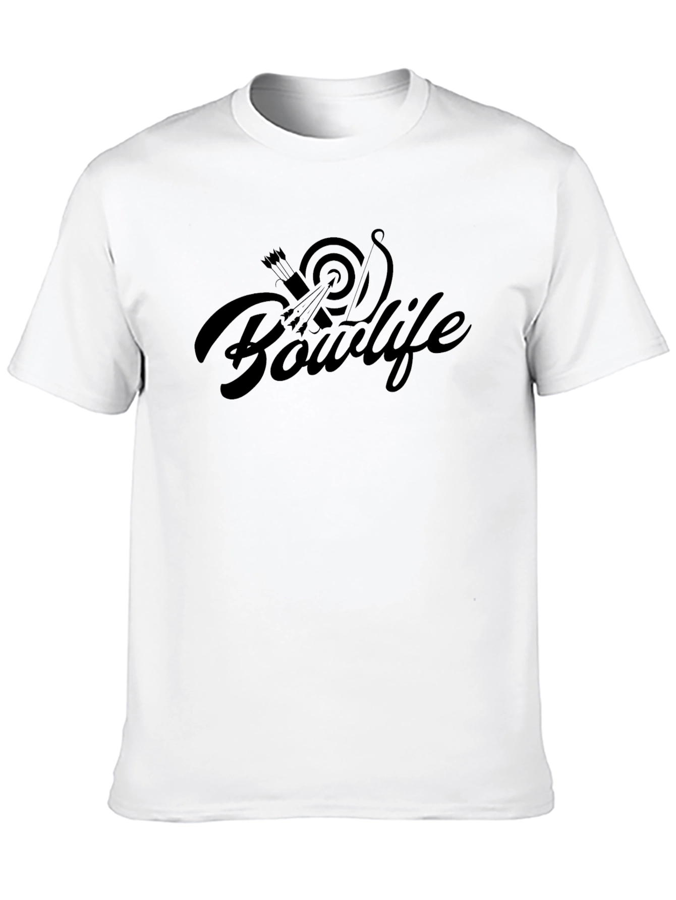 Bowlife Black T-Shirt - Archery Inspired Graphic Tee