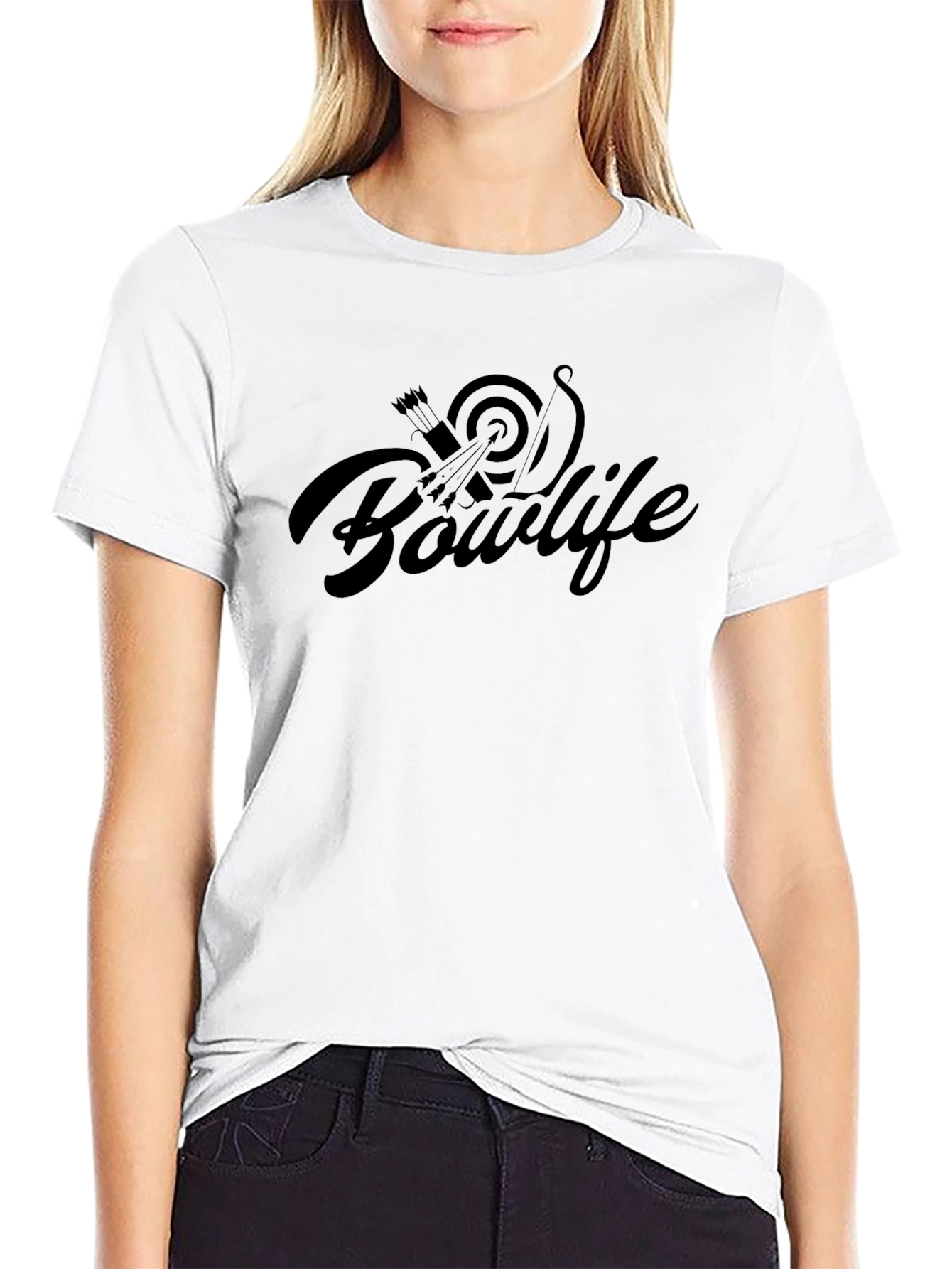 Bowlife Black T-Shirt - Archery Inspired Graphic Tee