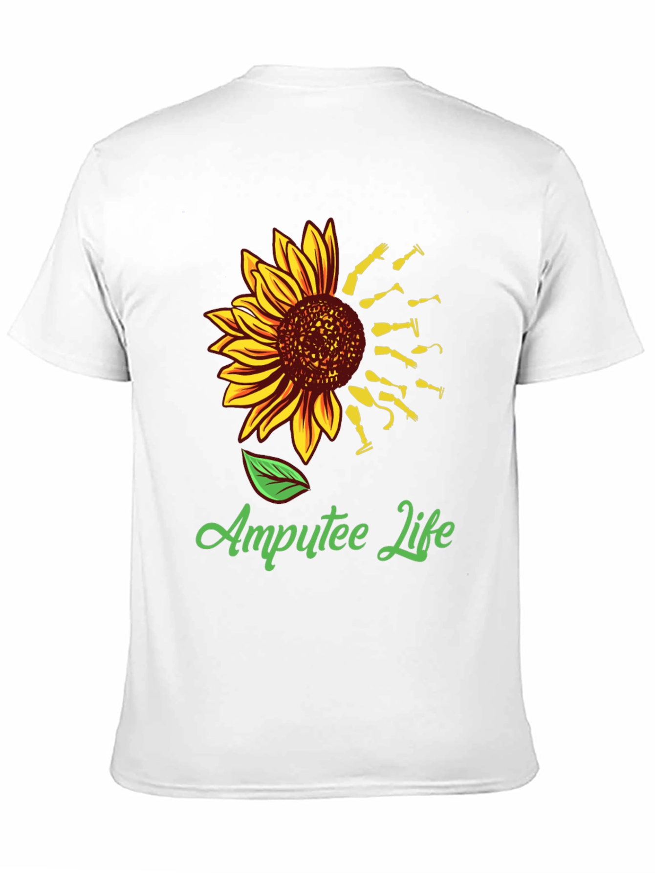 Amputee Life Sunflower Graphic Tee