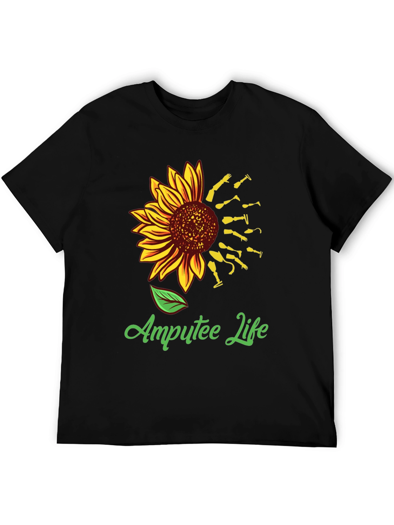 Amputee Life Sunflower Graphic Tee
