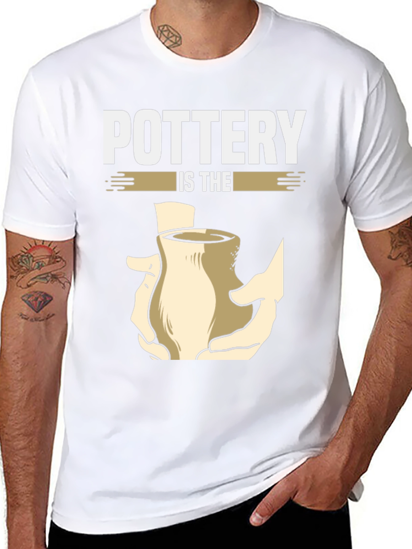 Pottery Is The Hands On Art T-Shirt