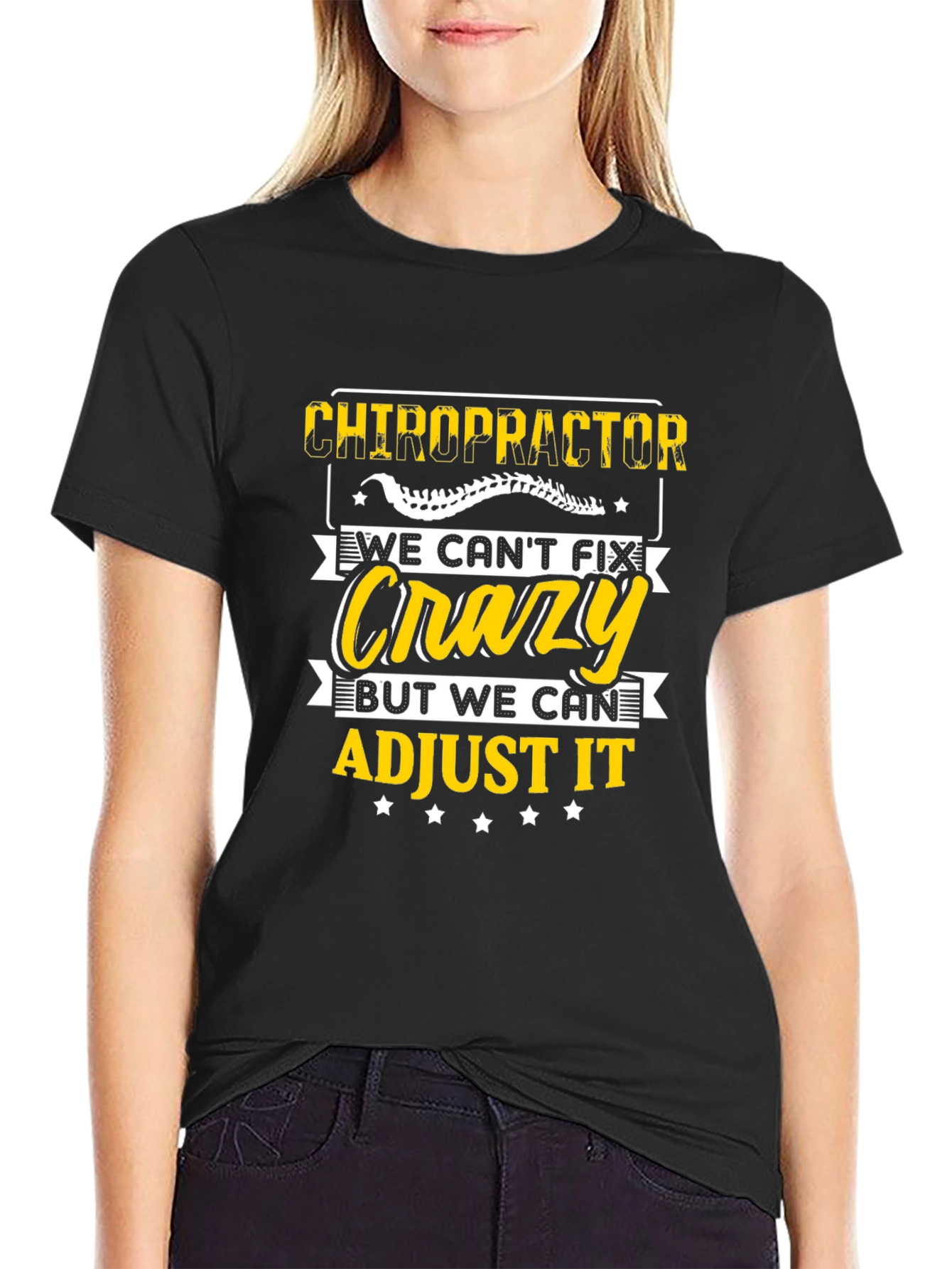 Chiropractor Crazy Graphic T-Shirt