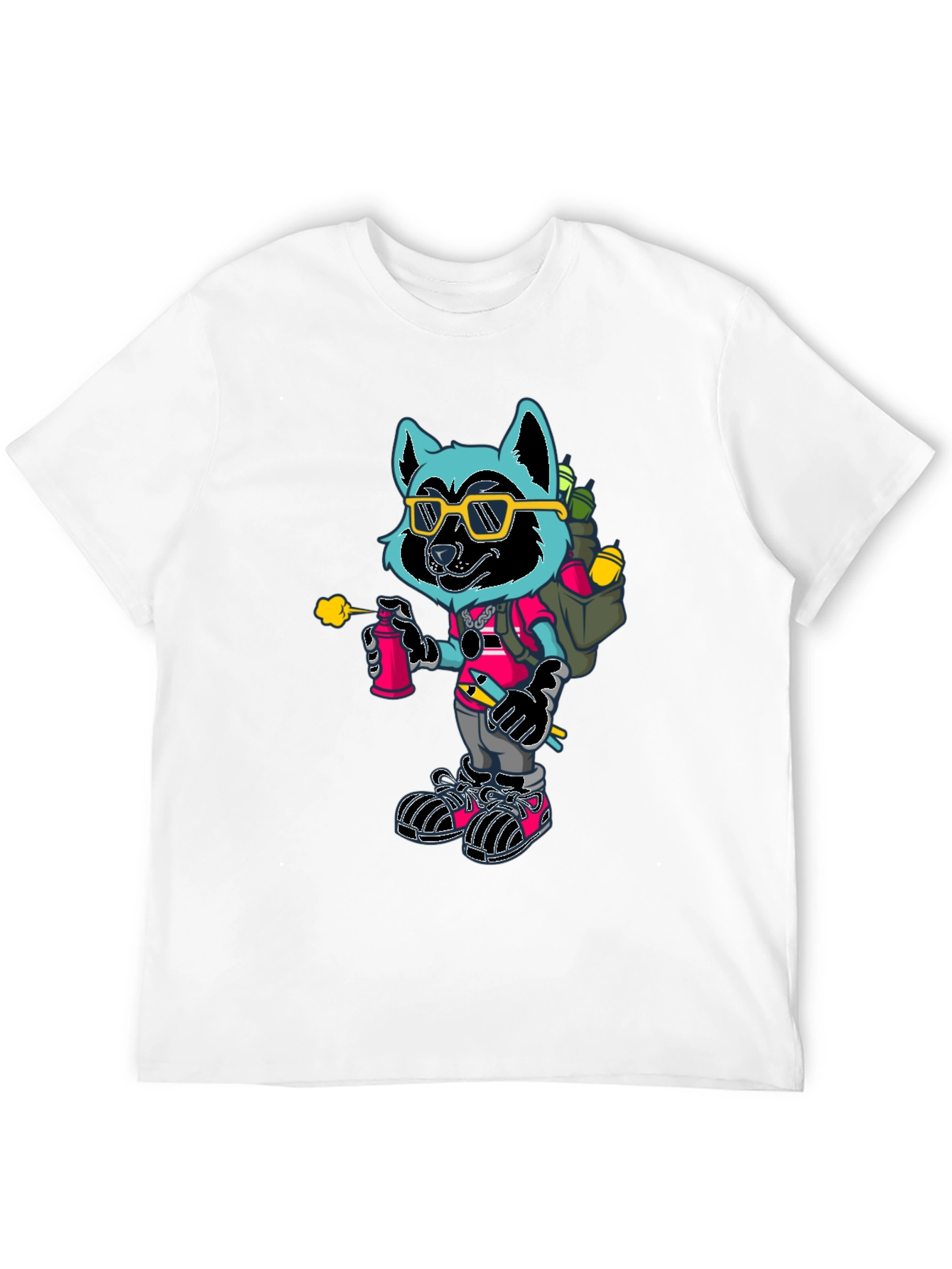 Cool Raccoon Graphic Tee