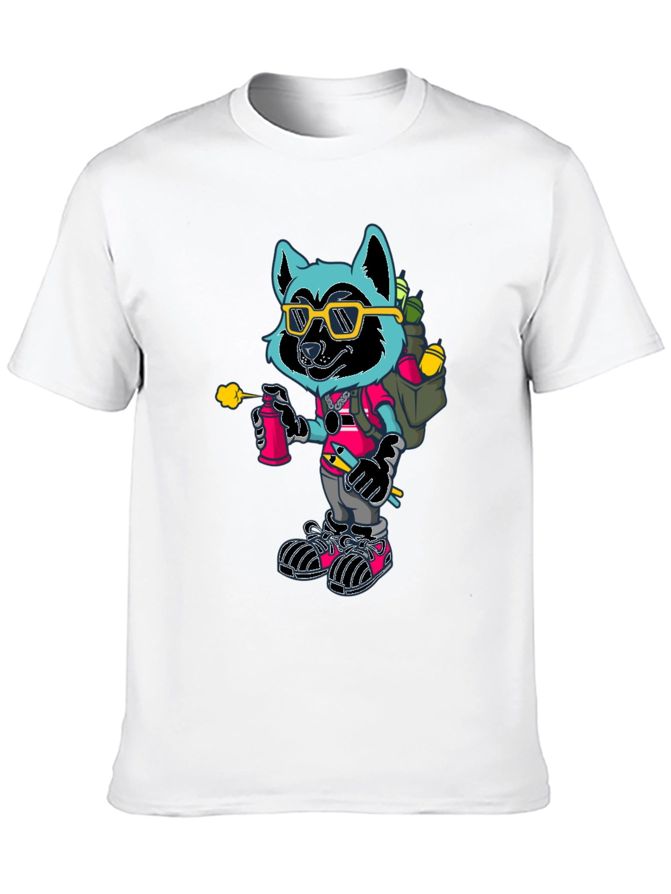 Cool Raccoon Graphic Tee