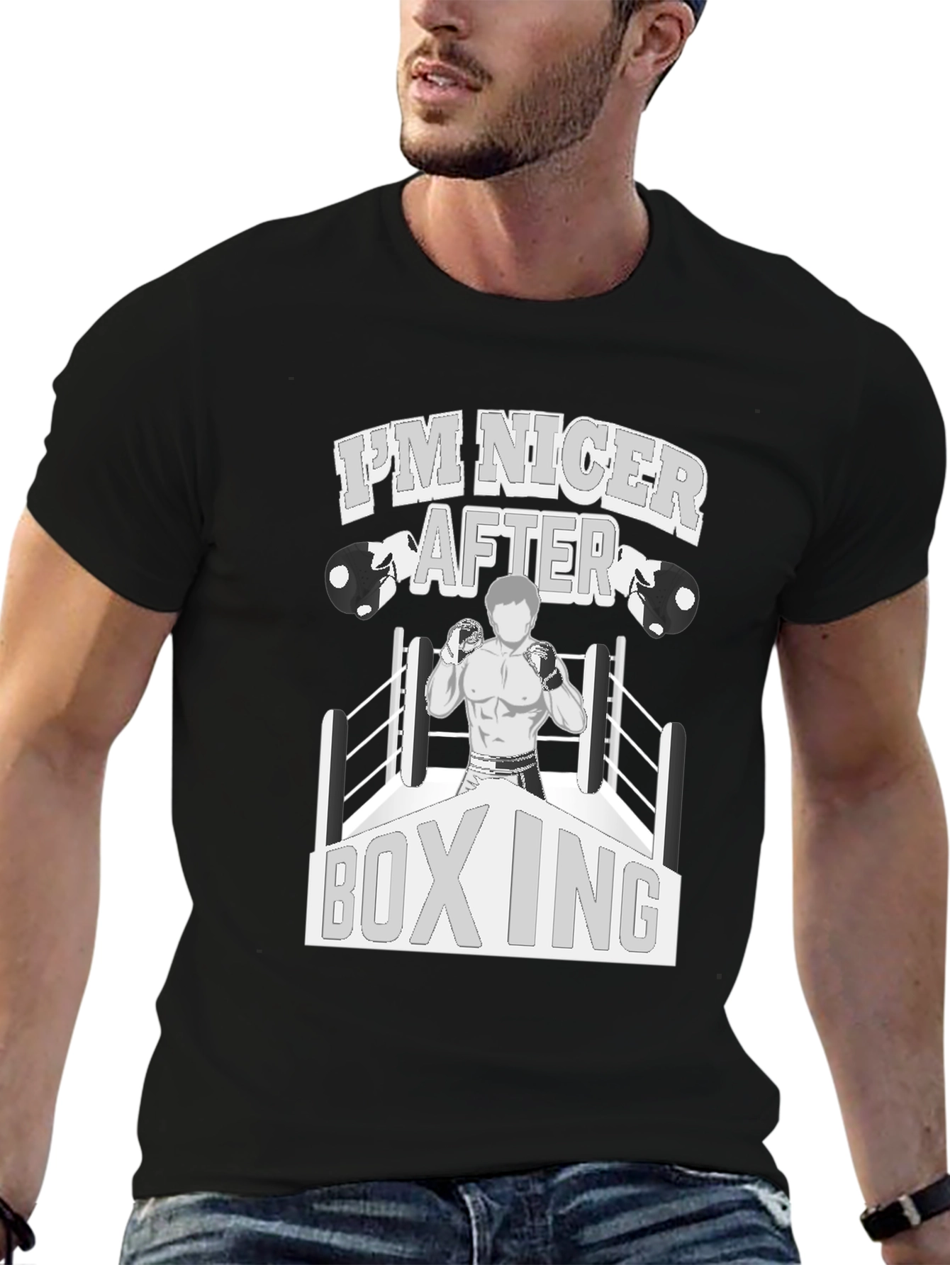 Im Nicer After Boxing Graphic T-Shirt
