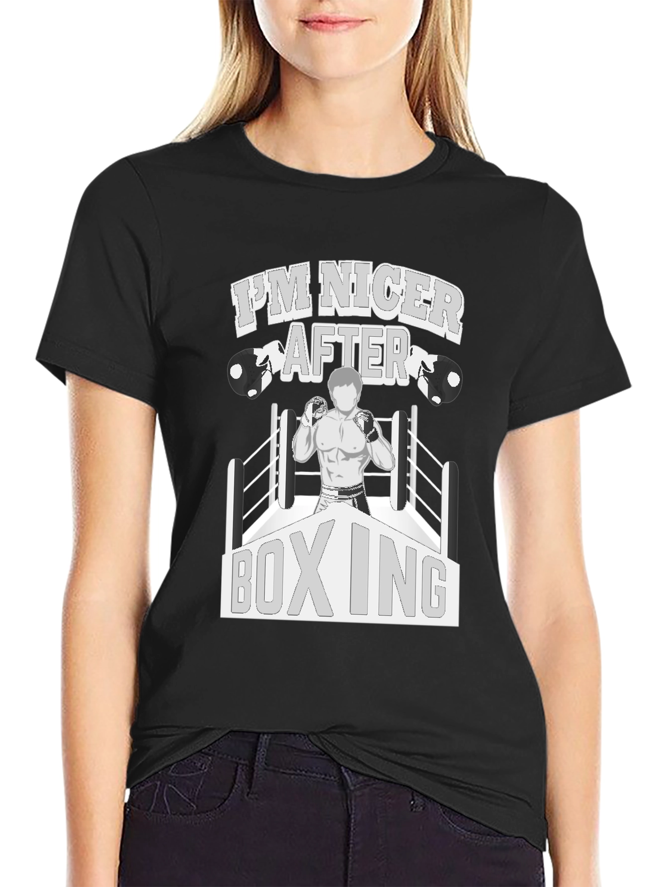 Im Nicer After Boxing Graphic T-Shirt