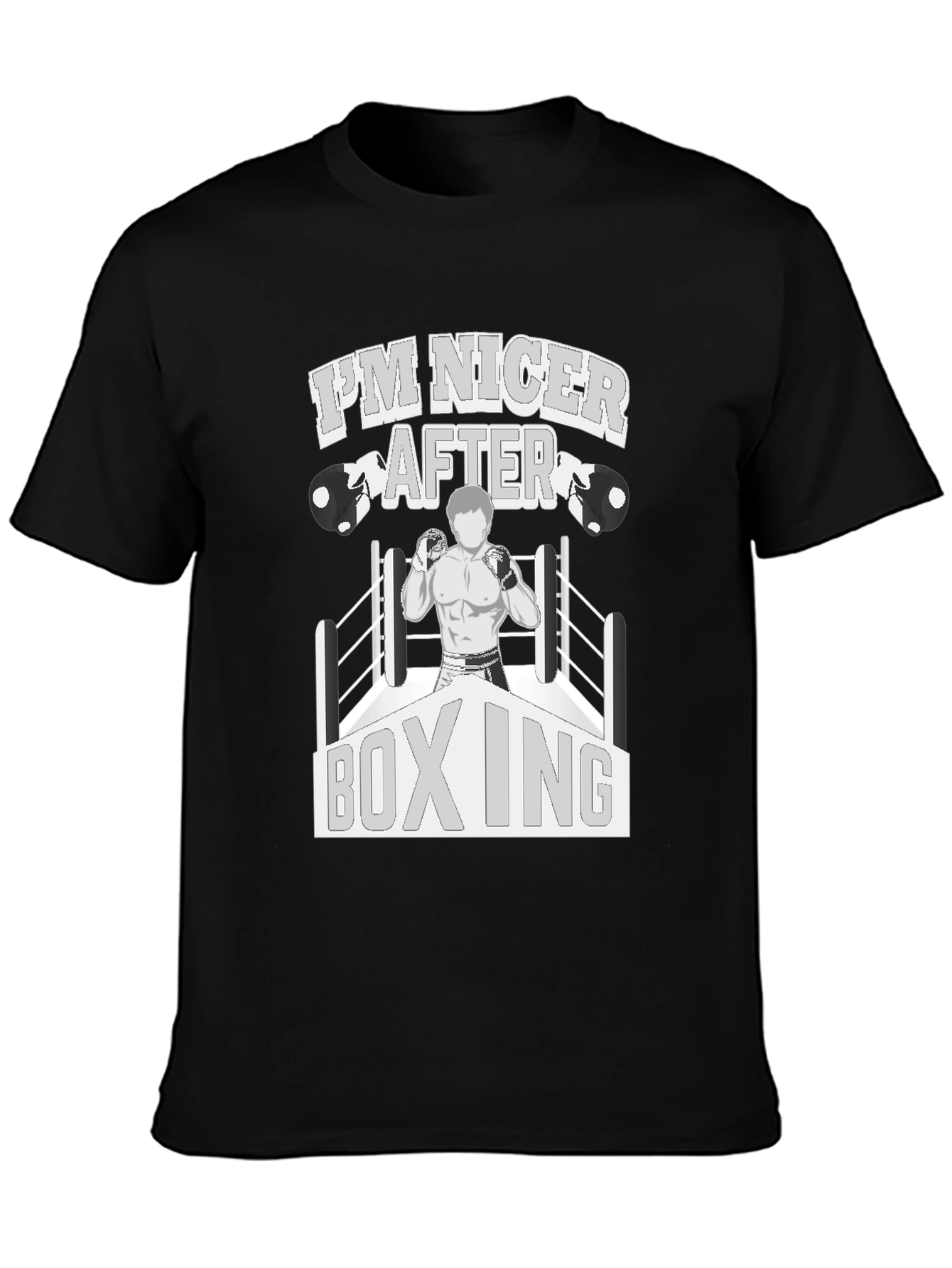 Im Nicer After Boxing Graphic T-Shirt