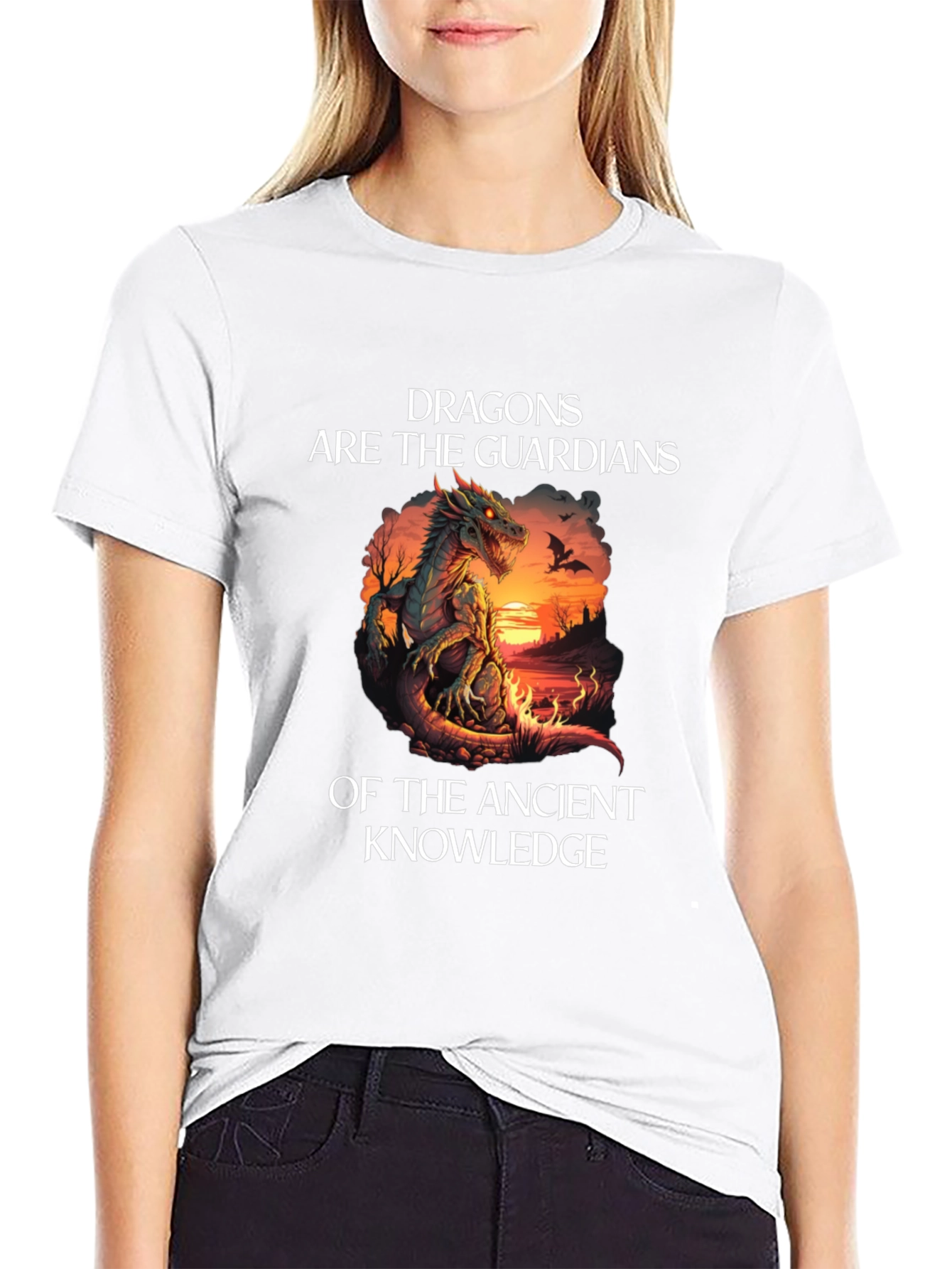 Dragons Guardians of Ancient Knowledge T-Shirt