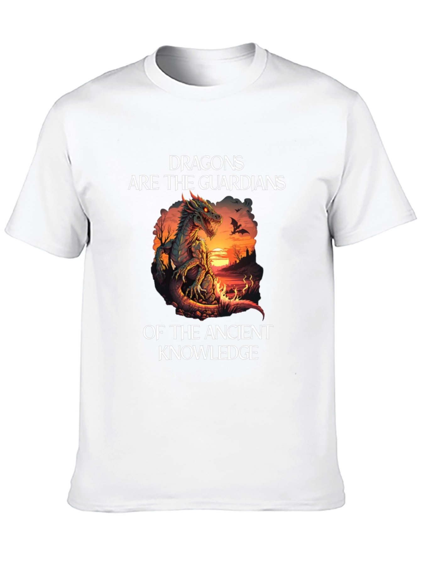 Dragons Guardians of Ancient Knowledge T-Shirt