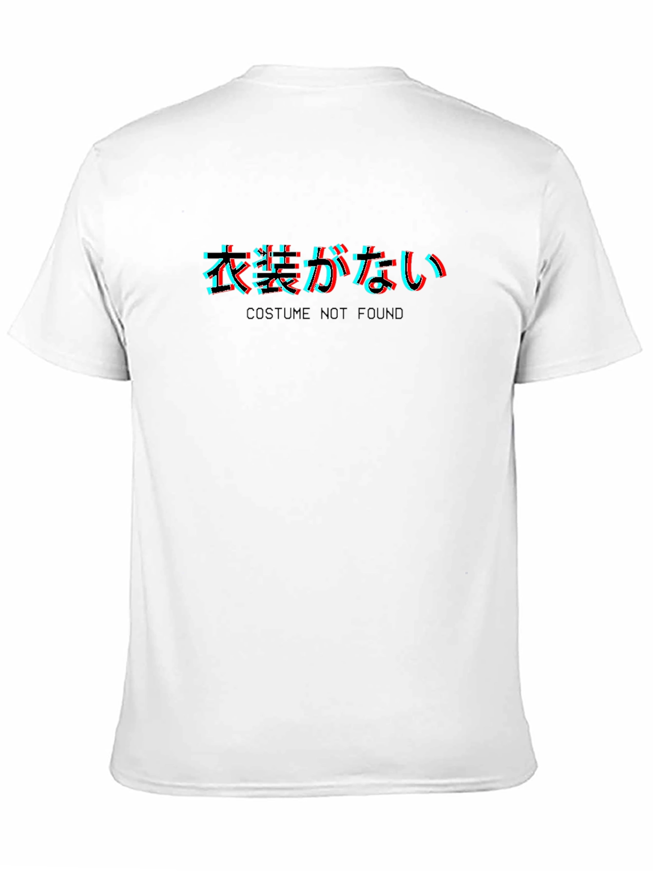 Costume Not Found Glitch T-Shirt