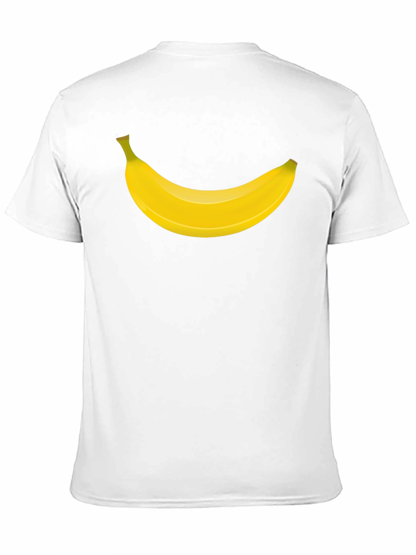 Banana Graphic Tee - Black Cotton Blend Casual Shirt