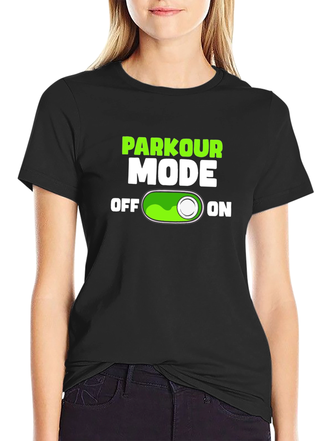 Parkour Mode On T-Shirt