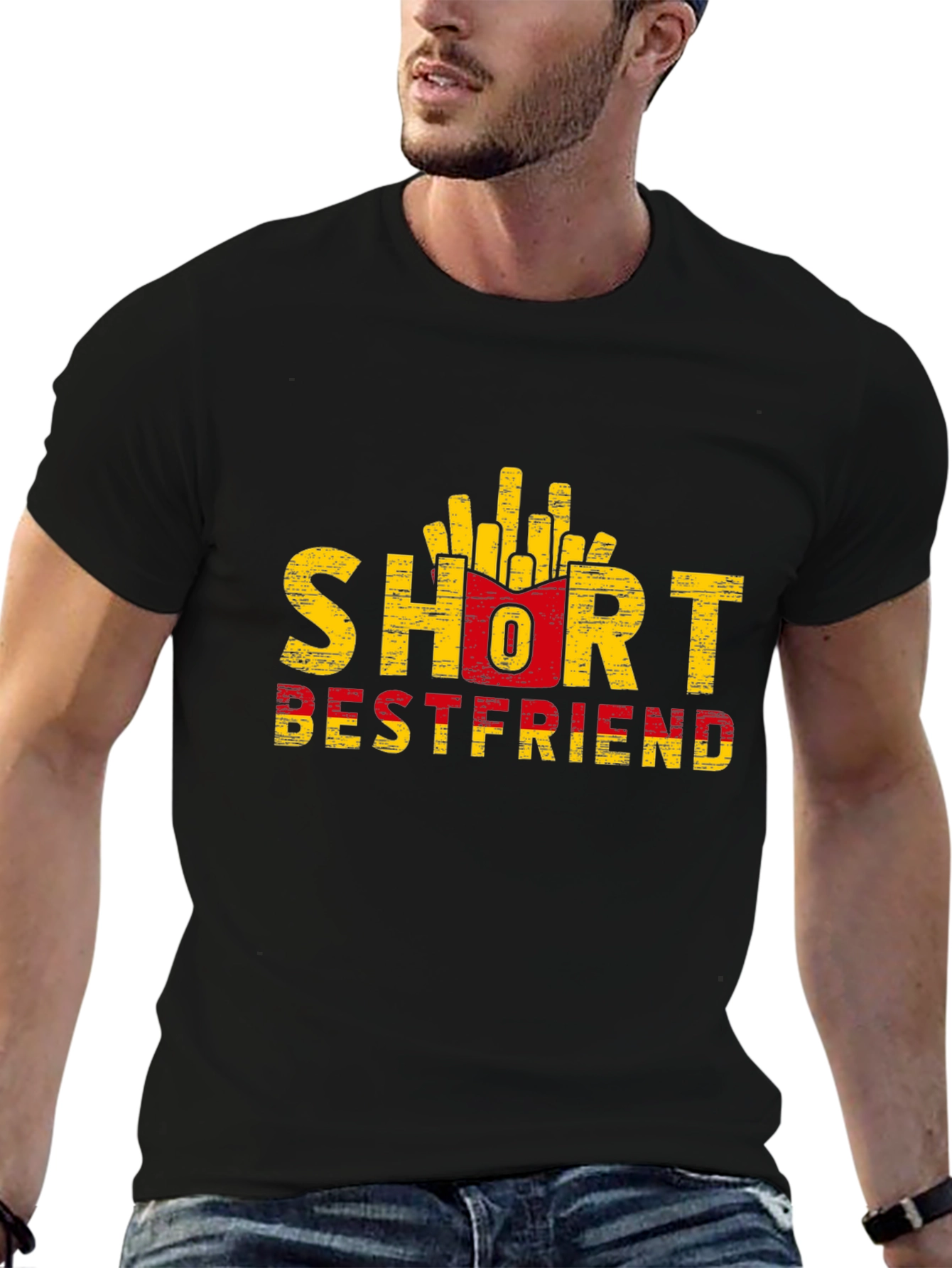 Short Bestfriend Graphic T-Shirt - Unisex