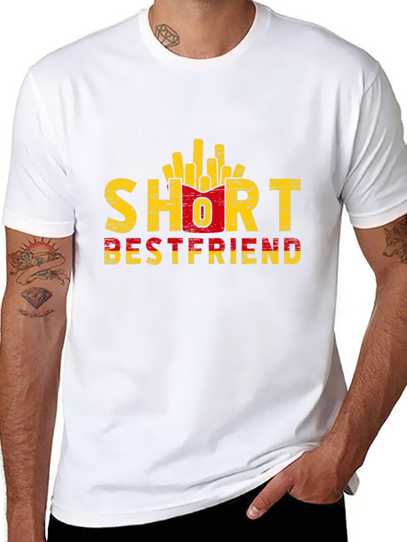 Short Bestfriend Graphic T-Shirt - Unisex