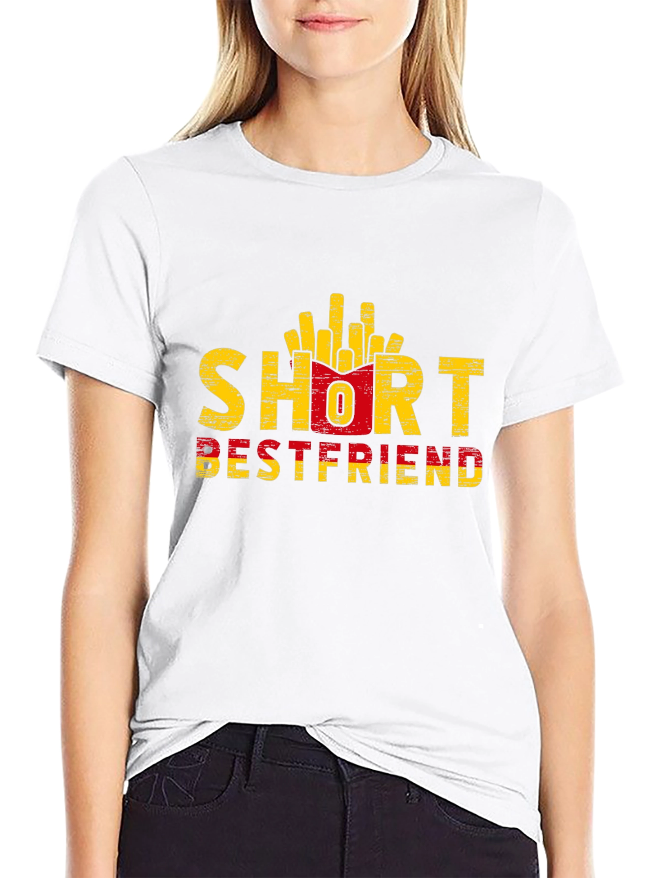 Short Bestfriend Graphic T-Shirt - Unisex