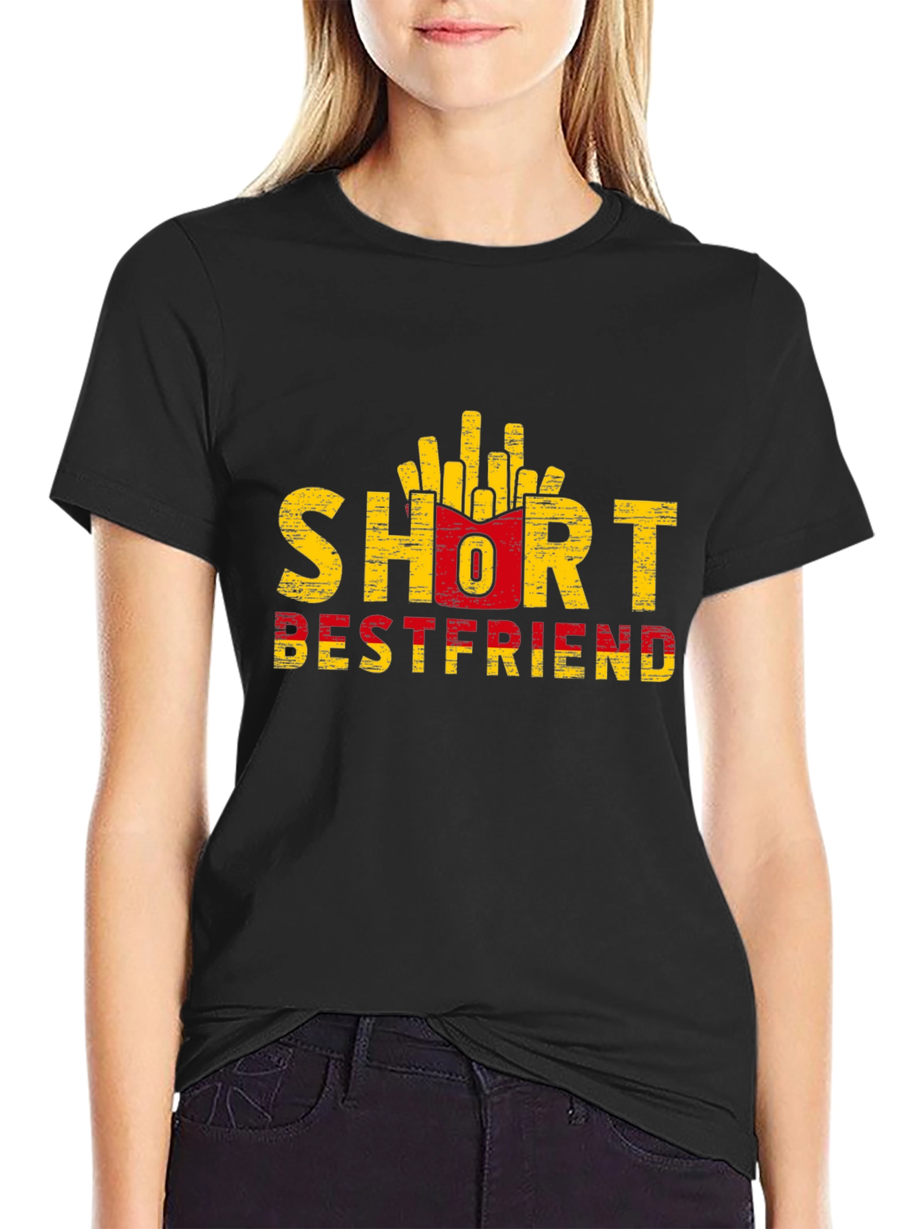 Short Bestfriend Graphic T-Shirt - Unisex