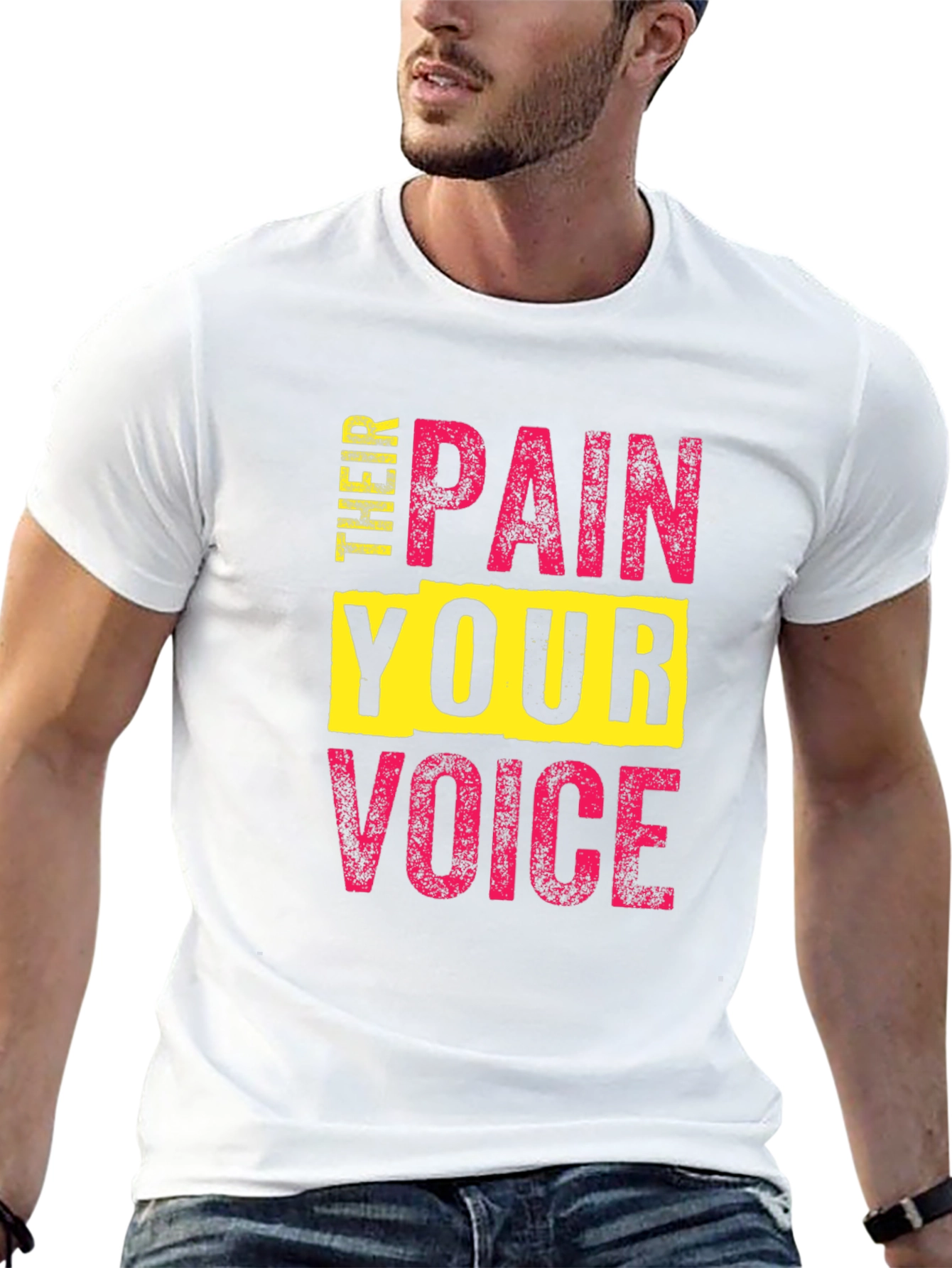 Speak Up T-Shirt - Their Pain Your Voice