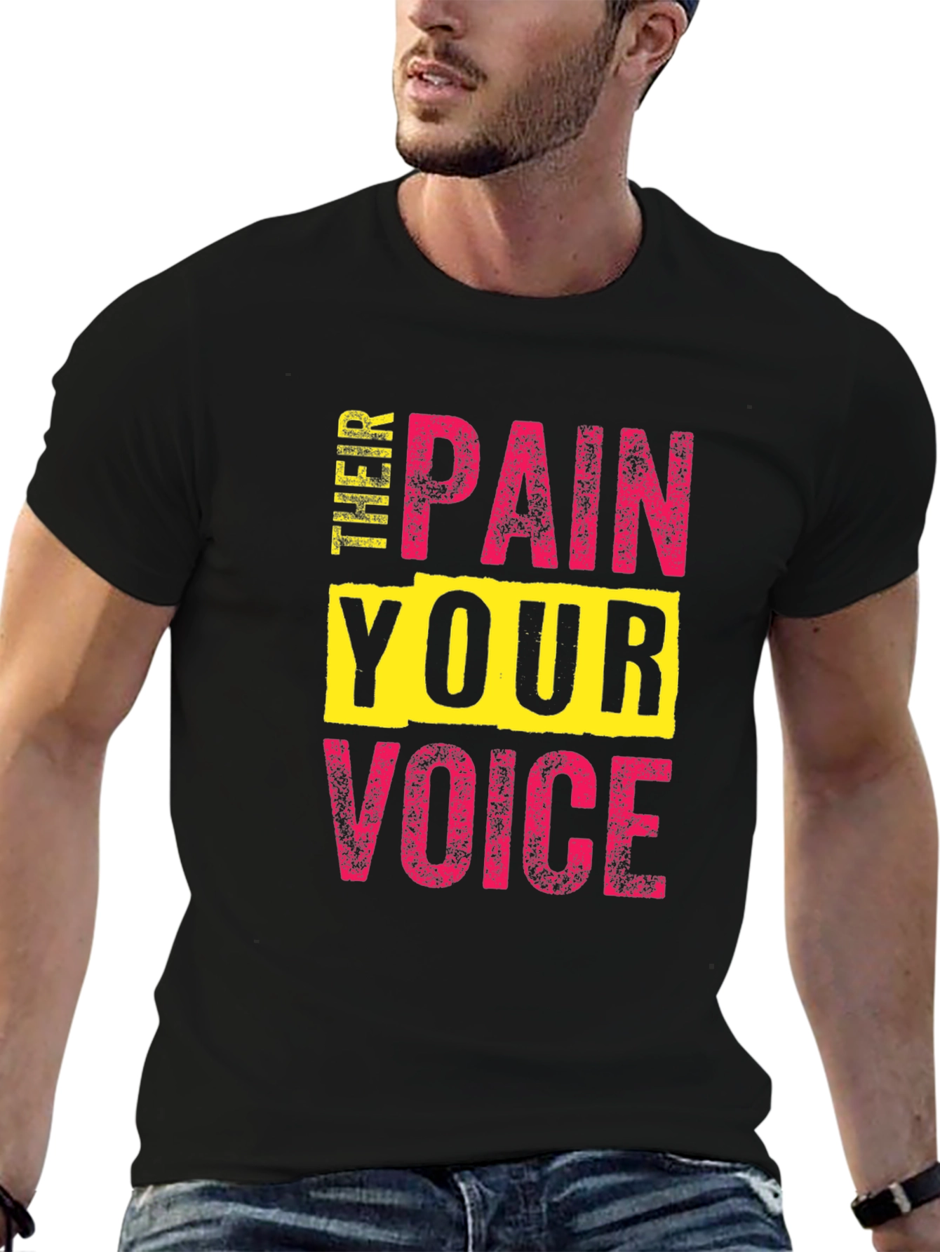Speak Up T-Shirt - Their Pain Your Voice