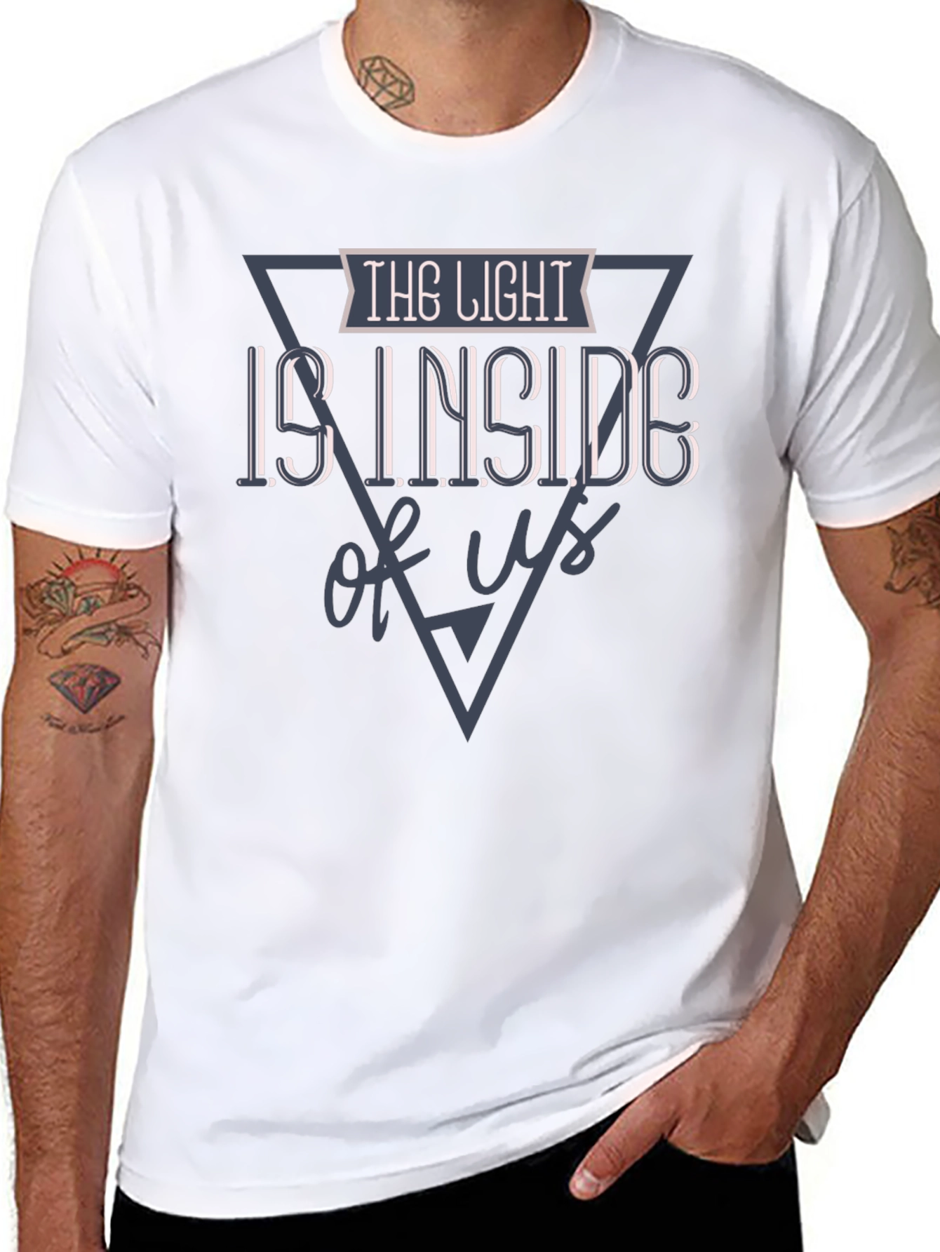 The Light is Inside Graphic Tee