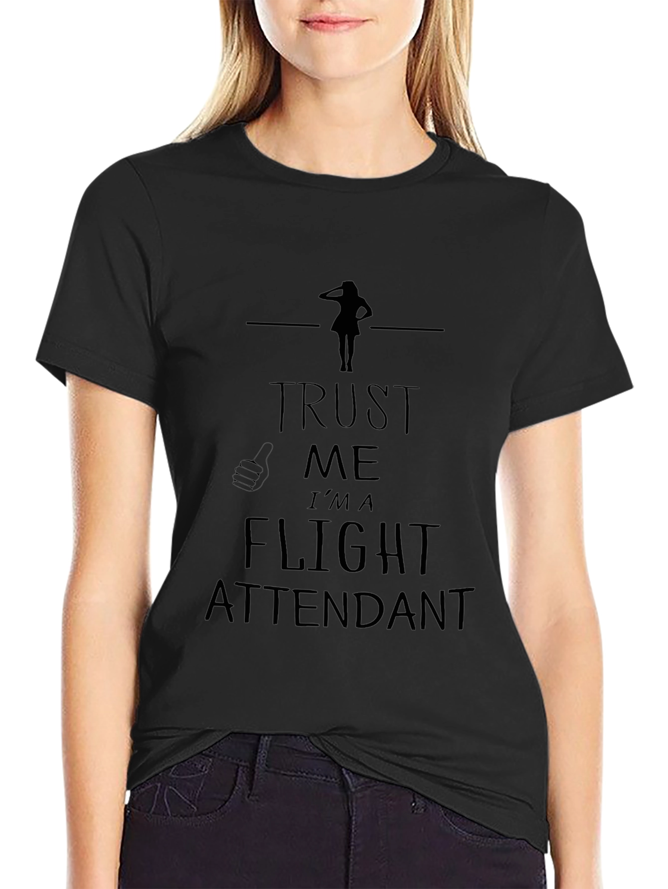 Trust Me Im A Flight Attendant T-Shirt