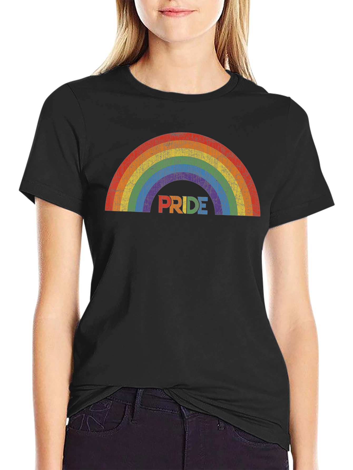 Pride Rainbow Graphic T-Shirt
