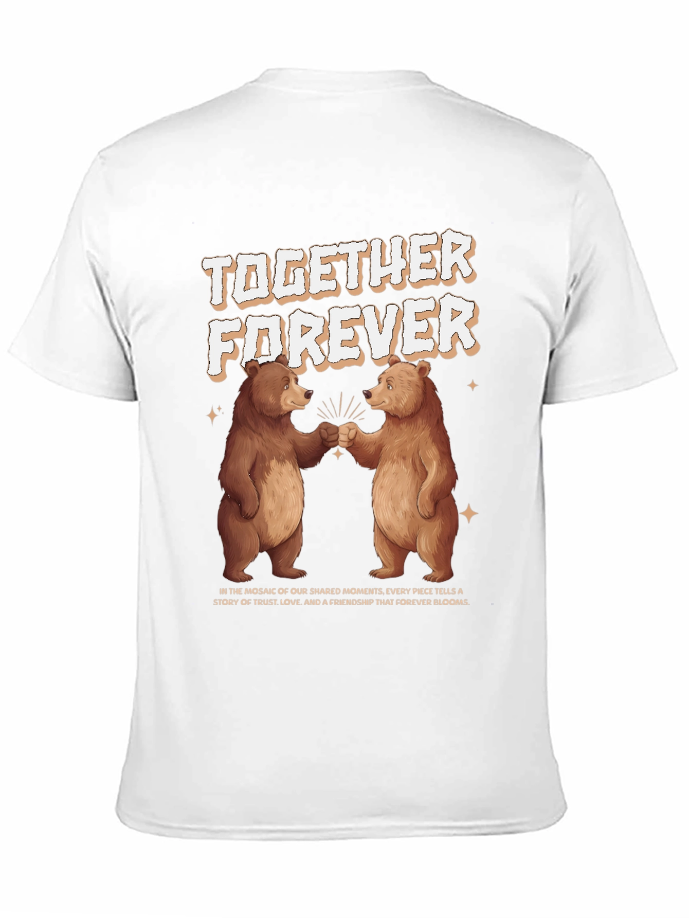 Together Forever Bear Graphic T-Shirt