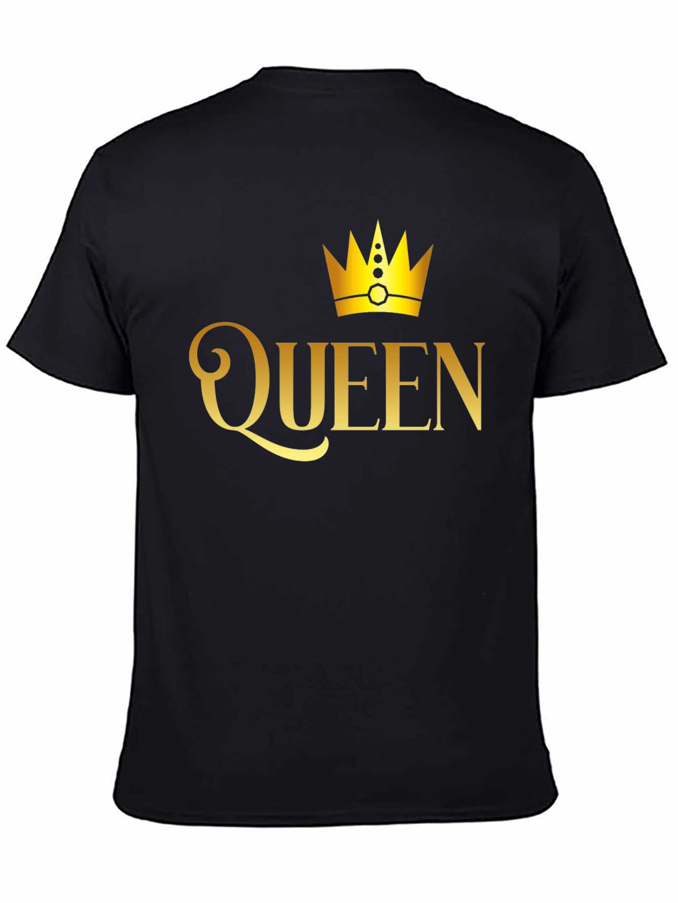 Queen Graphic Tee - Gold Print