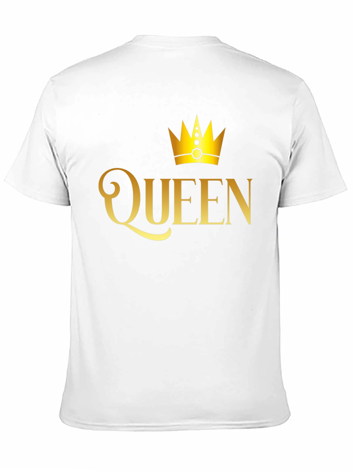 Queen Graphic Tee - Gold Print
