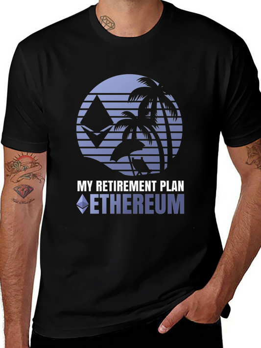 Ethereum Retirement Plan Graphic T-Shirt