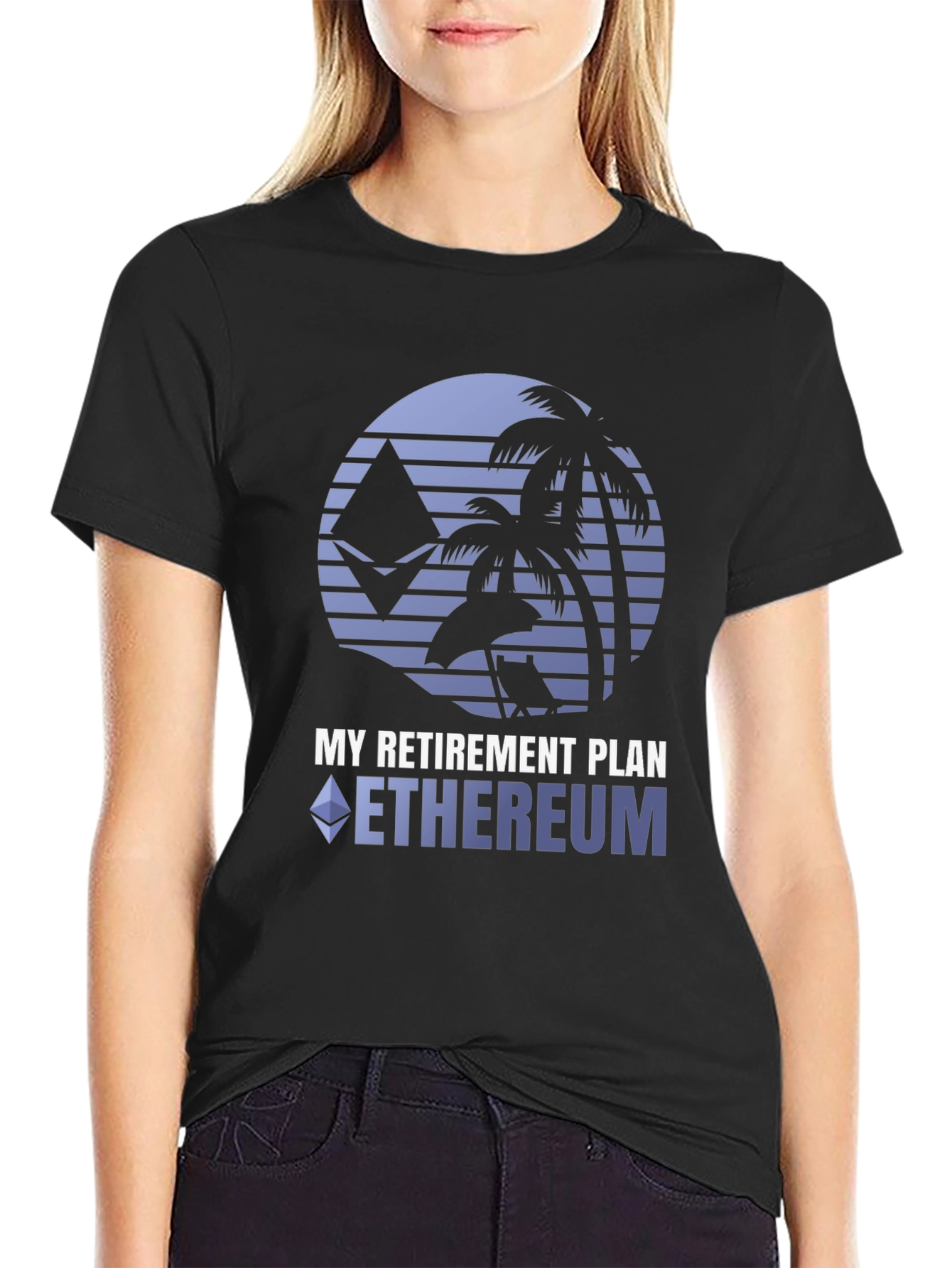 Ethereum Retirement Plan Graphic T-Shirt
