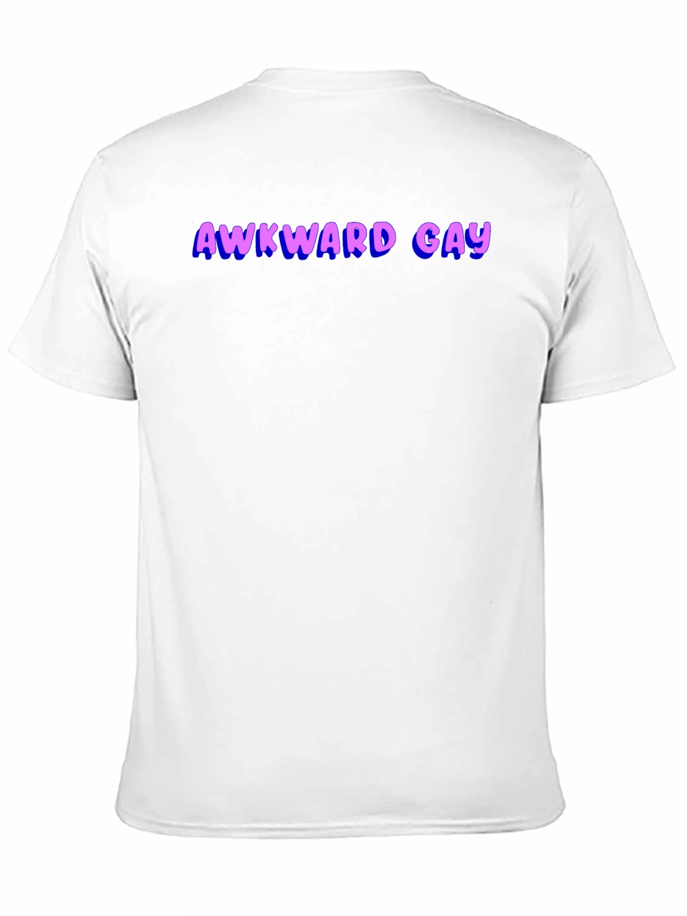 Awkward Gay Graphic T-Shirt - Black